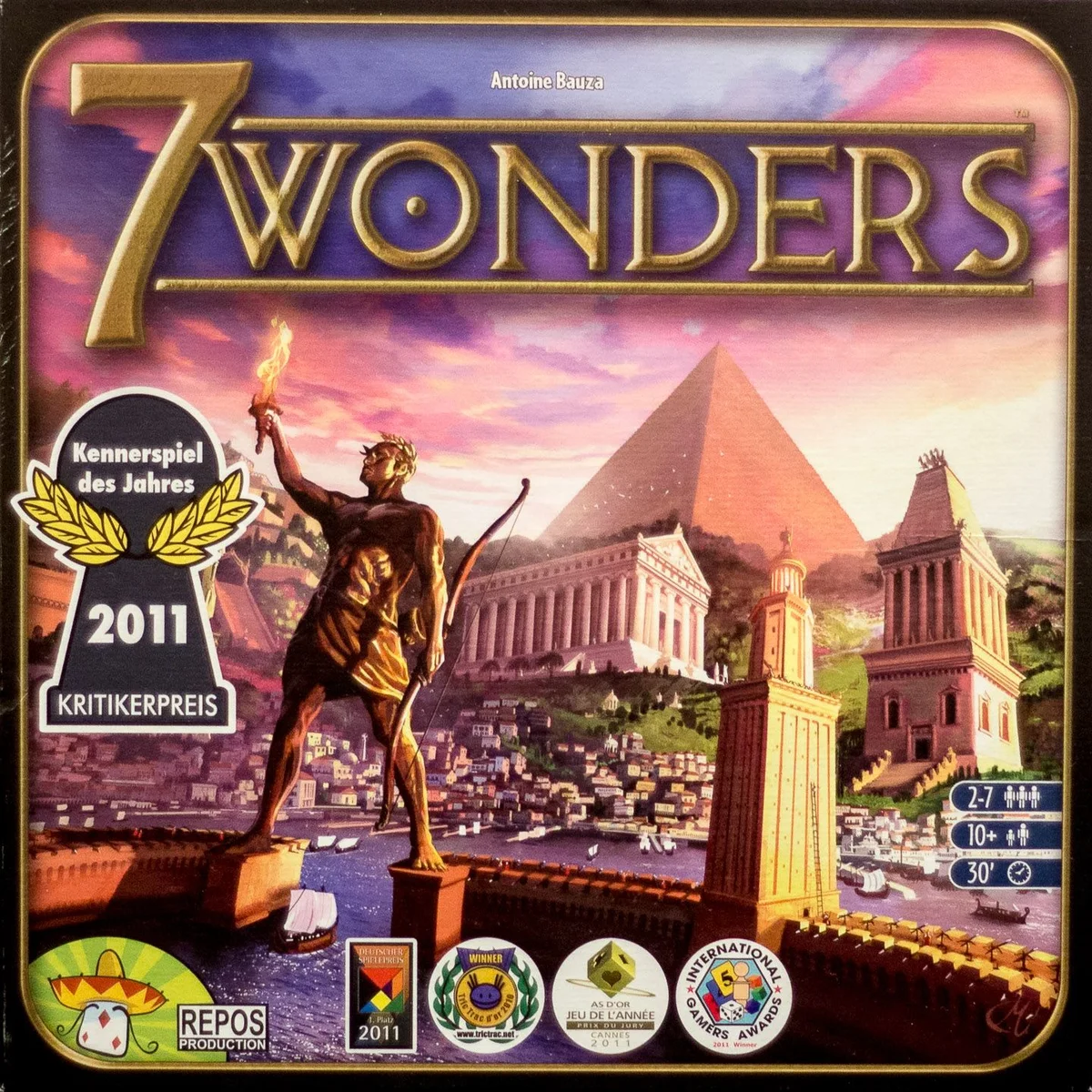 Jaquette de 7 Wonders