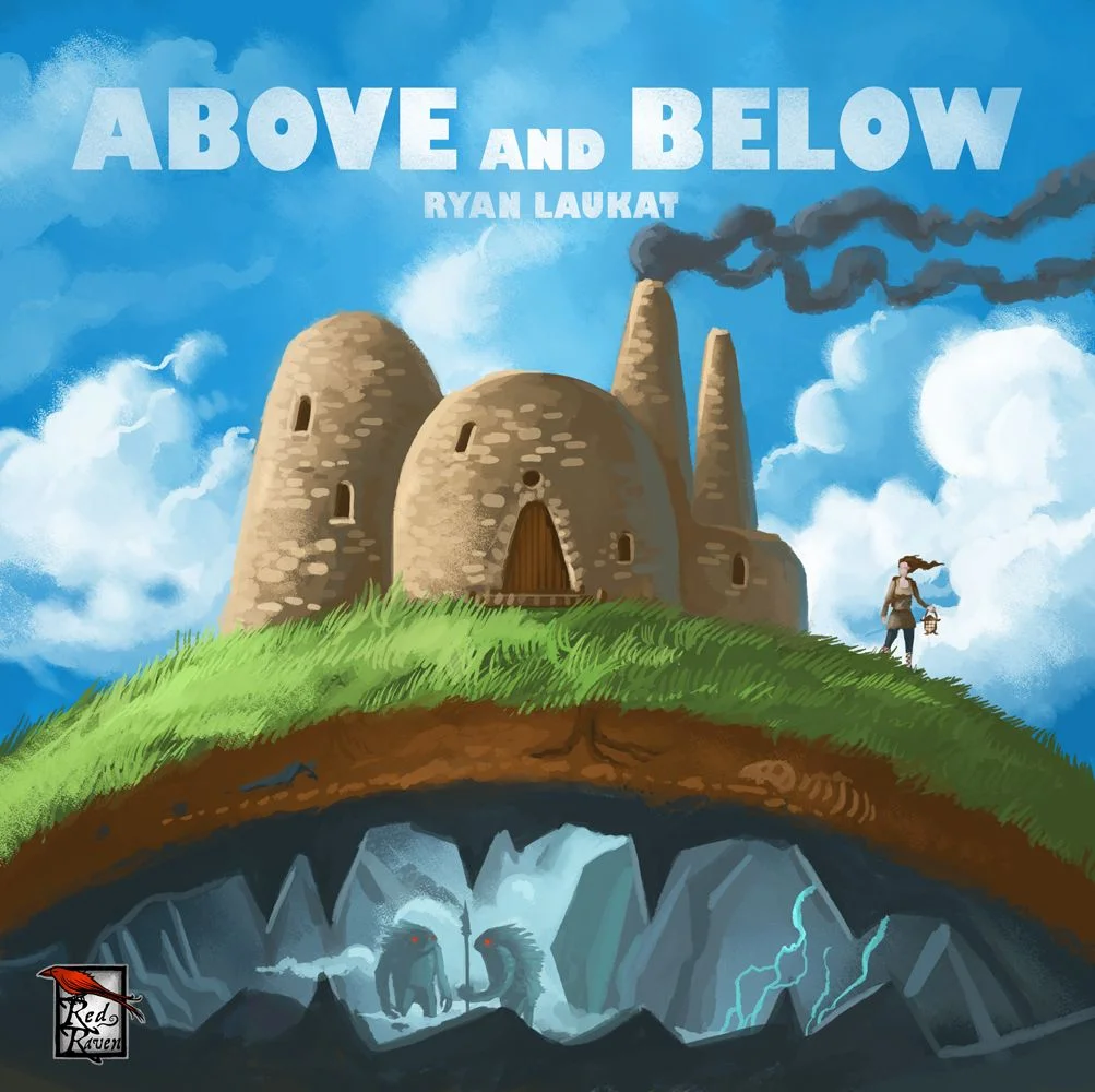 Jaquette de Above and Below: Les royaumes du dessous