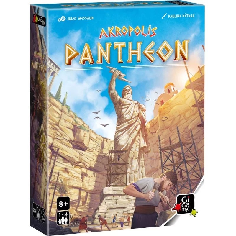 Jaquette de Akropolis: Pantheon