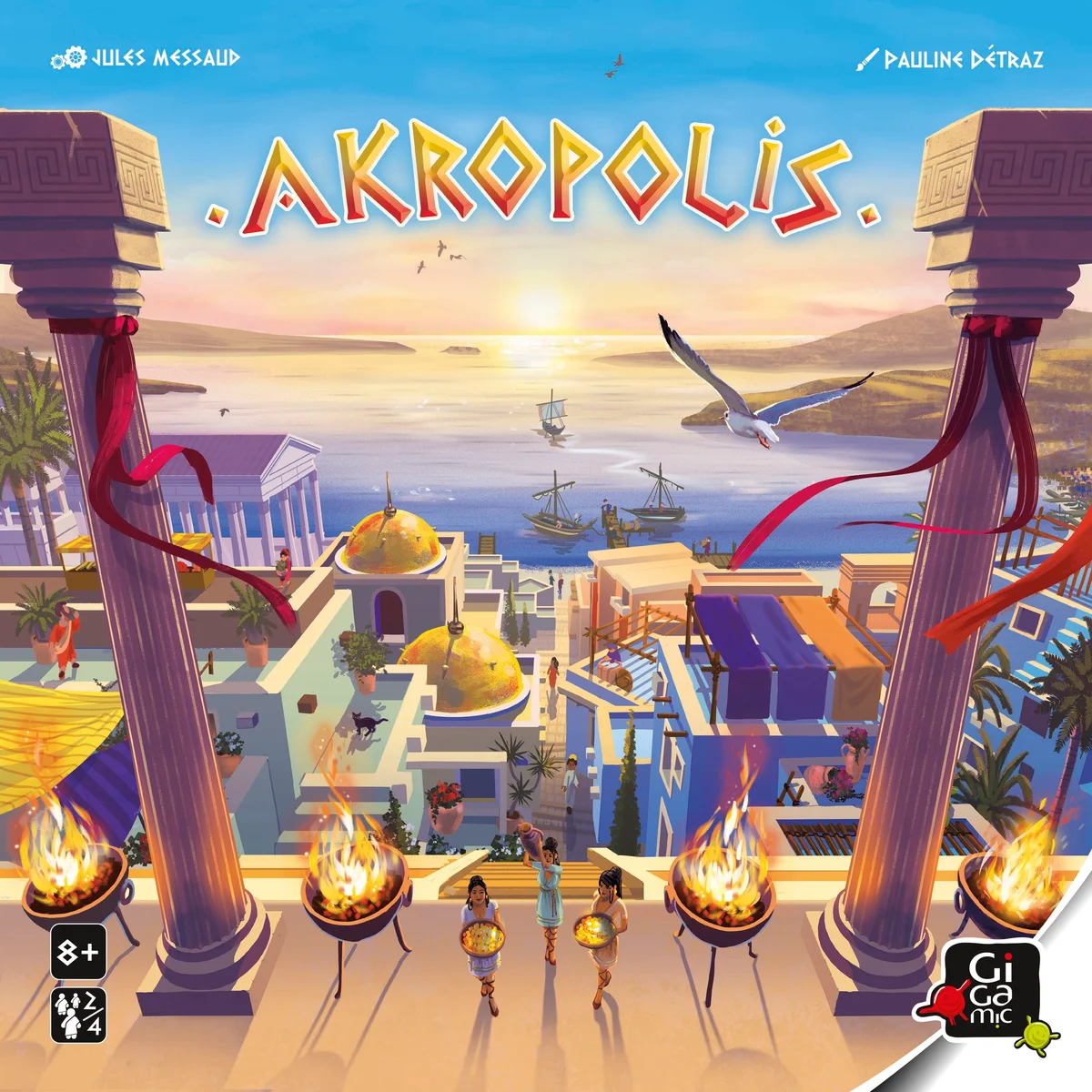 Jaquette de Akropolis