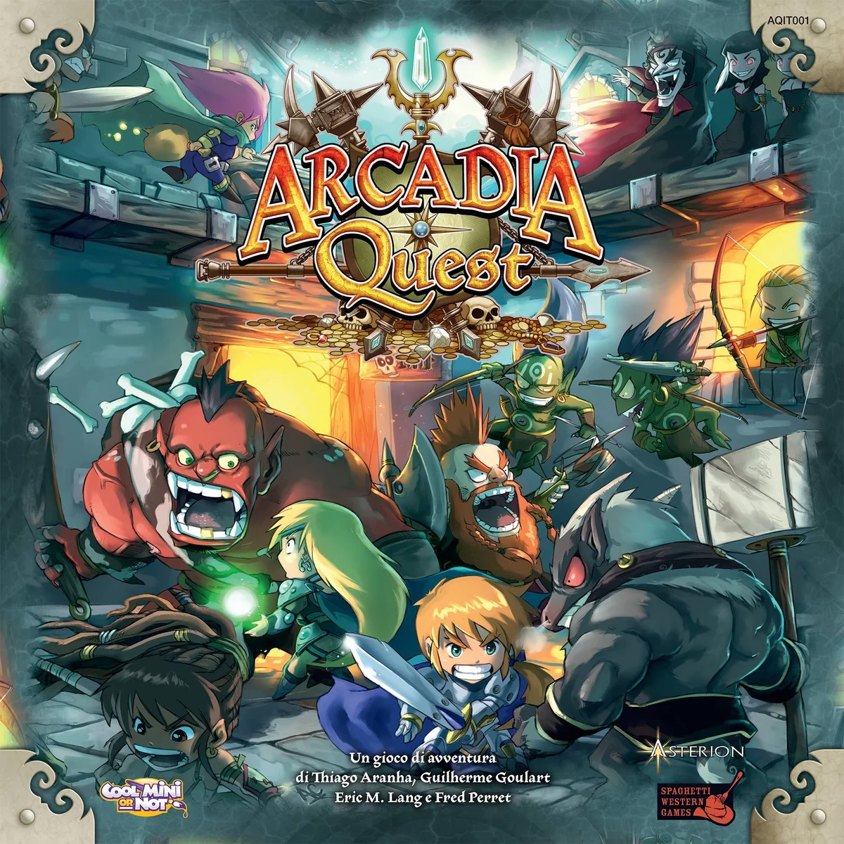 Jaquette de Arcadia Quest