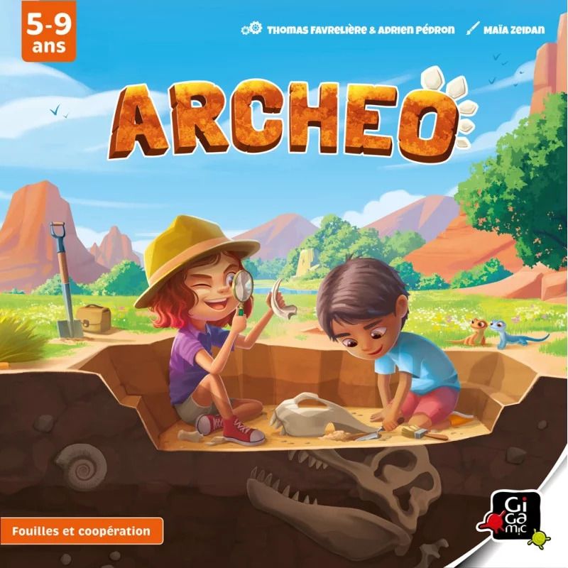 Jaquette de Archéo