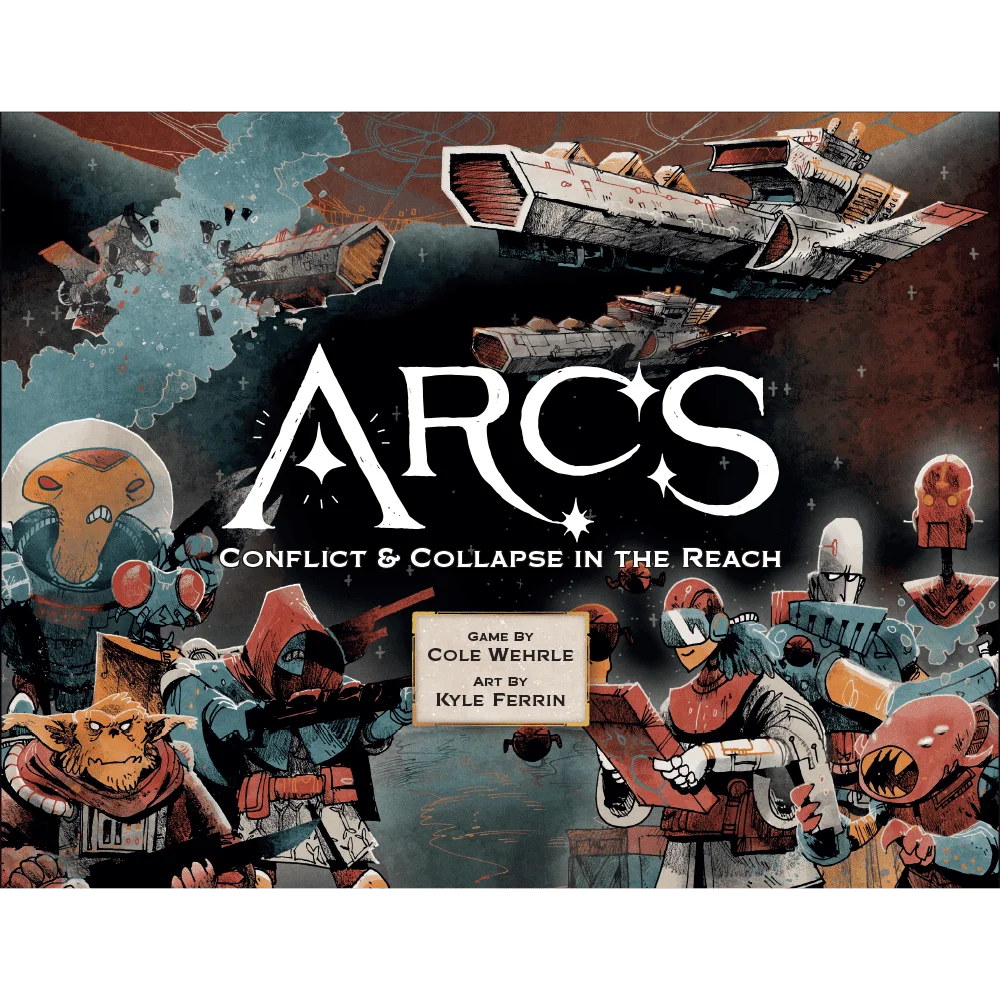Jaquette de Arcs: Guerre et déclin dans les confins