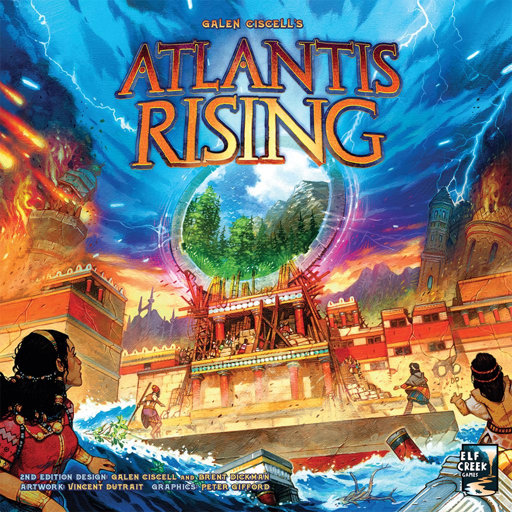 Jaquette de Atlantis Rising (Second Edition)