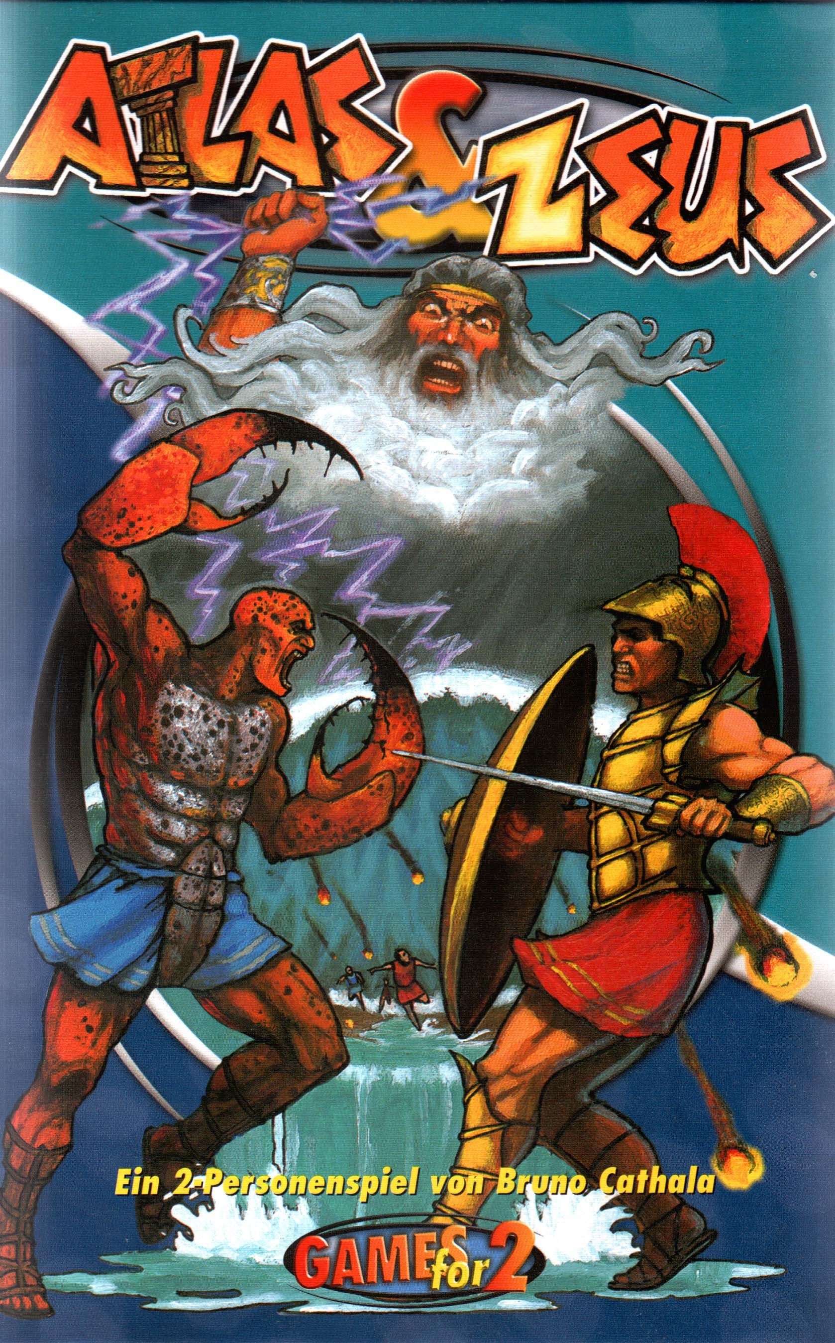 Jaquette de Atlas & Zeus