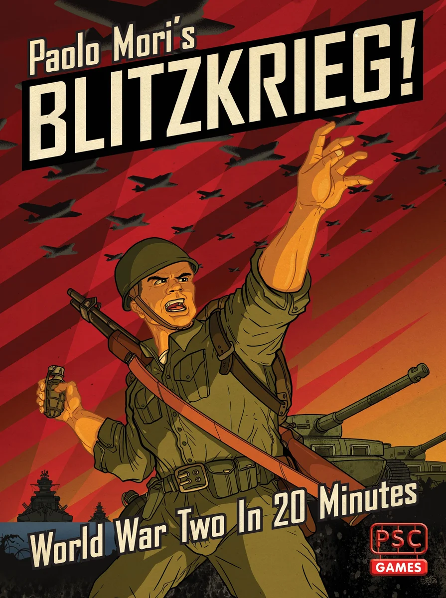 Jaquette de Blitzkrieg!: La seconde guerre mondiale en 20 minutes