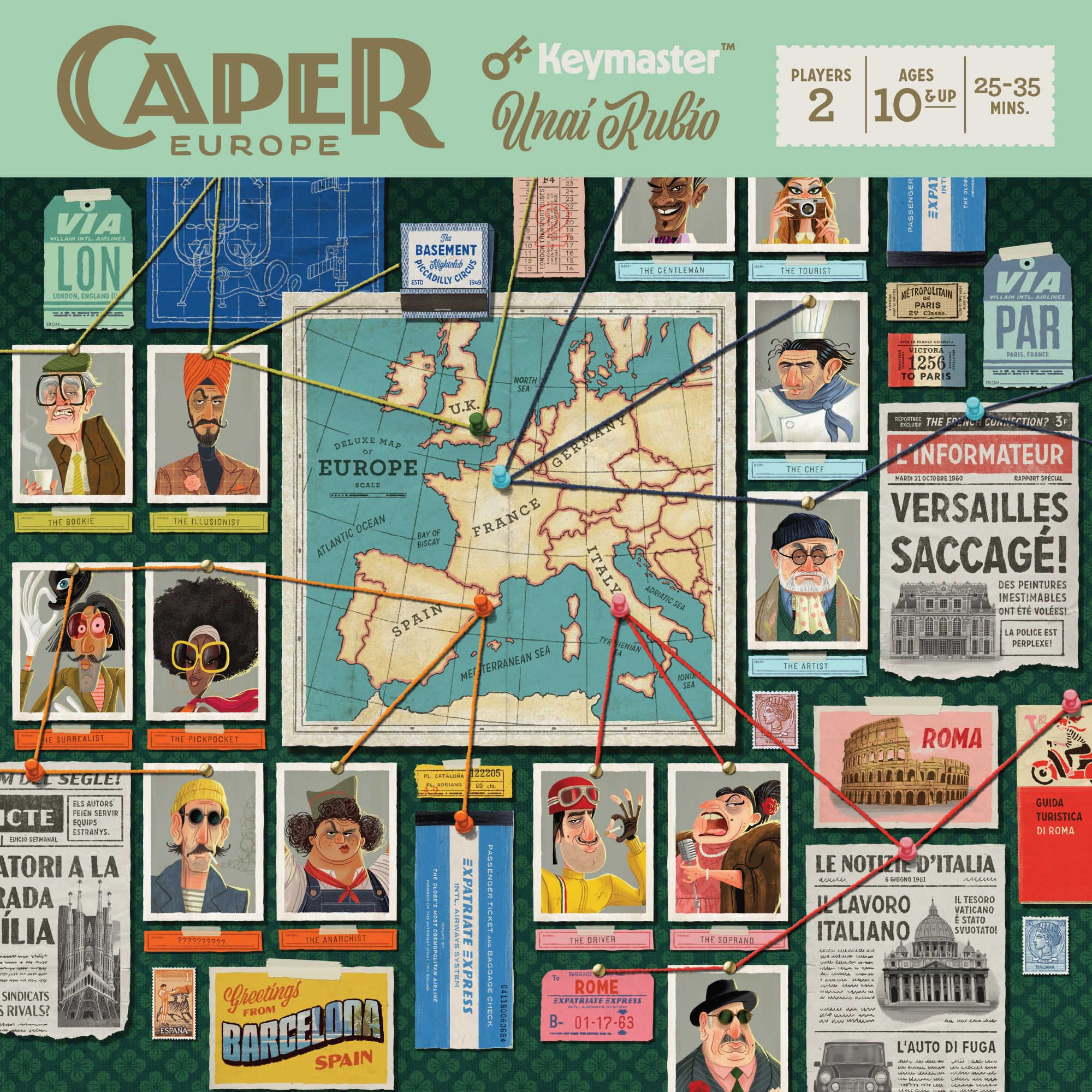 Jaquette de Caper: Europe