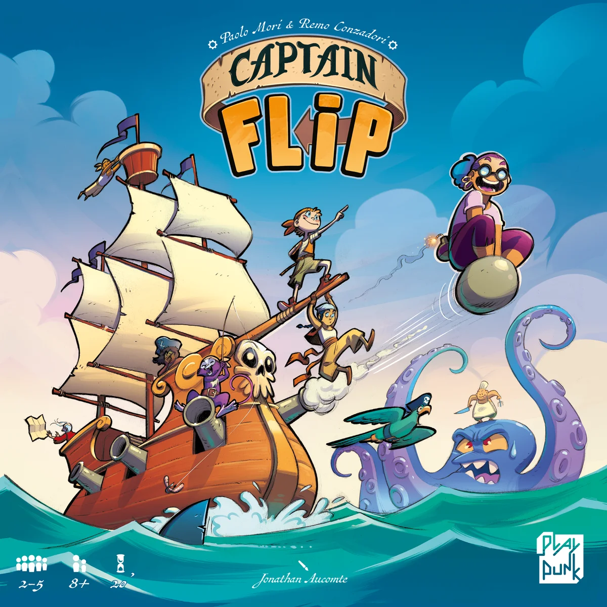 Jaquette de Captain Flip