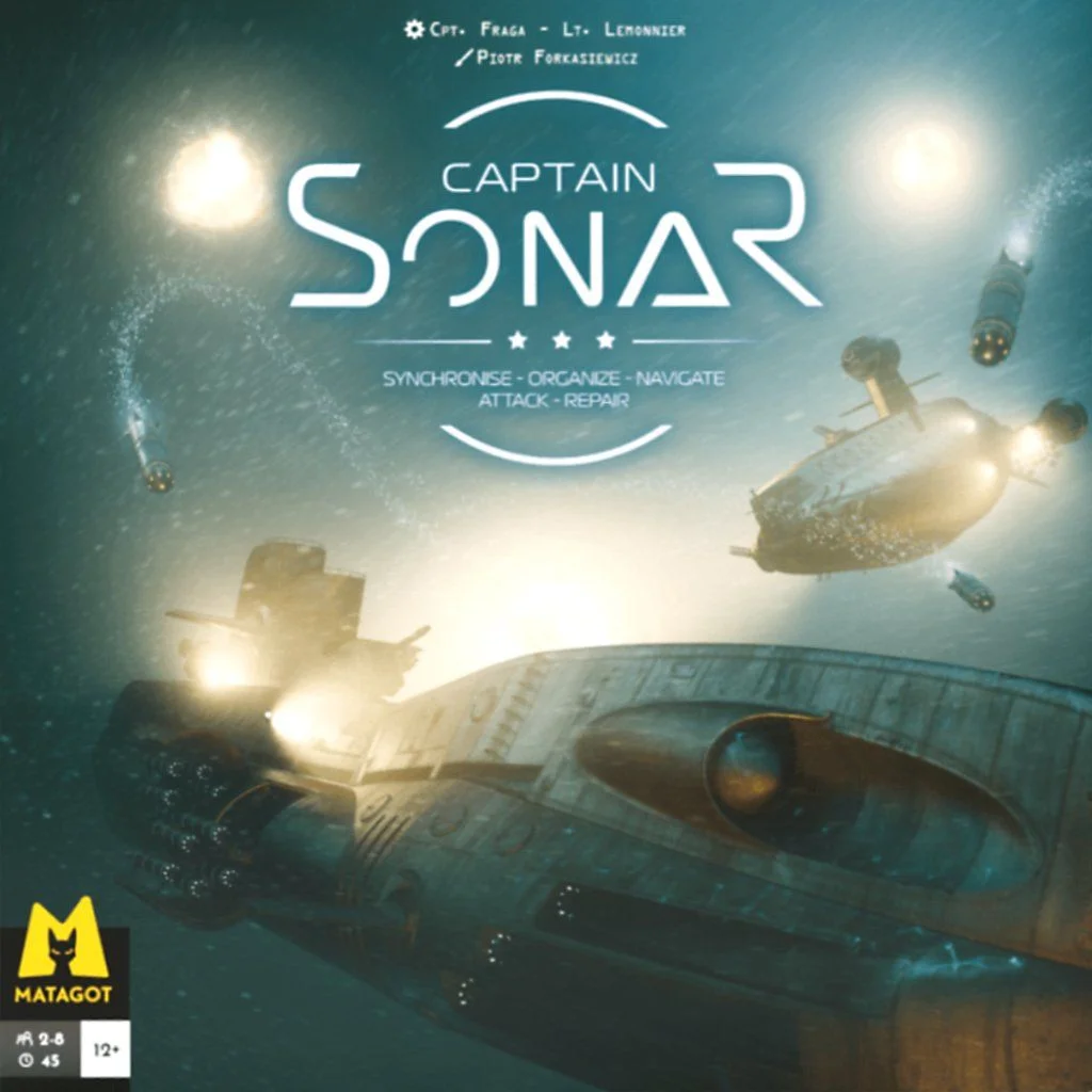 Jaquette de Captain Sonar