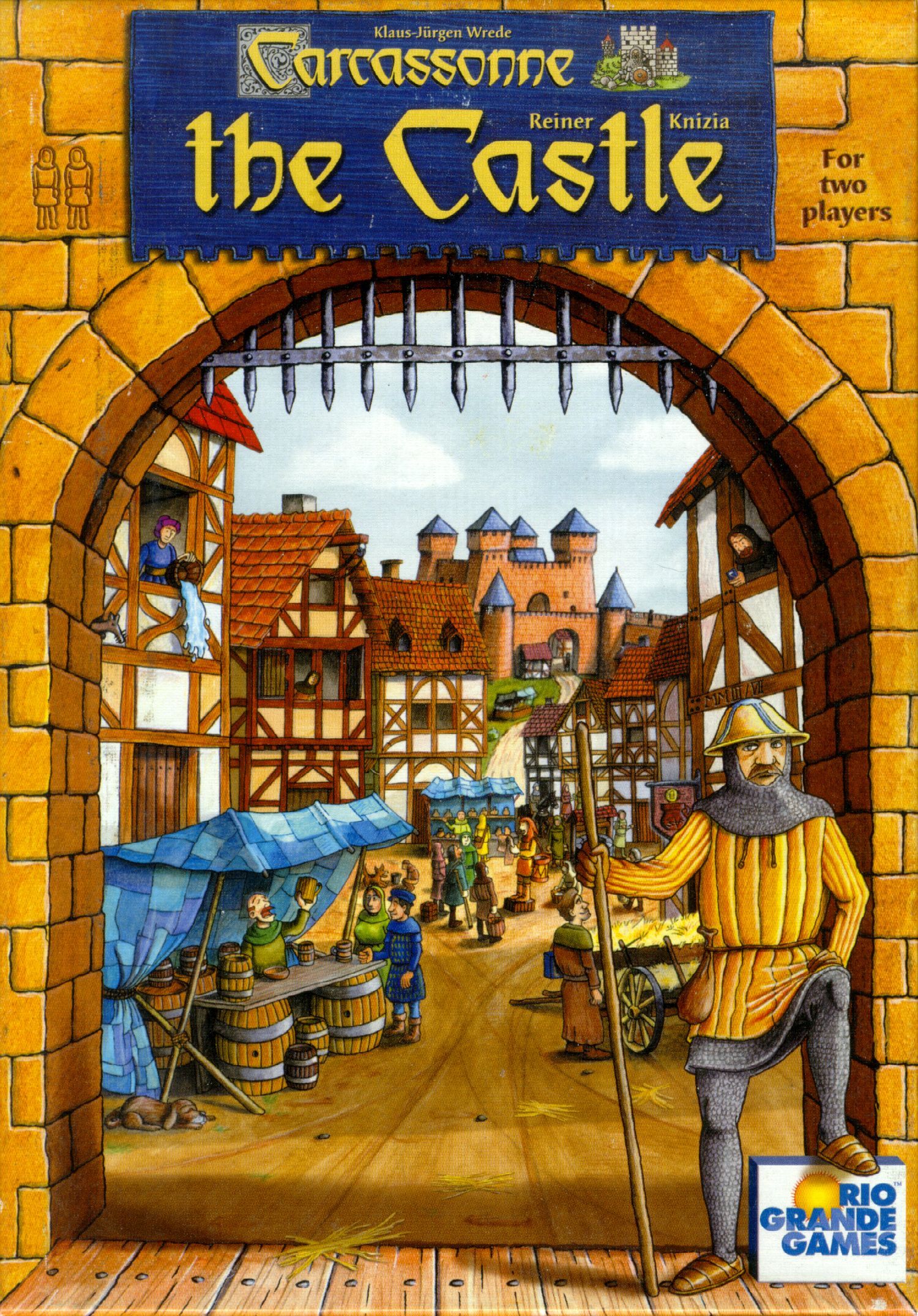 Jaquette de Carcassonne: De Burcht