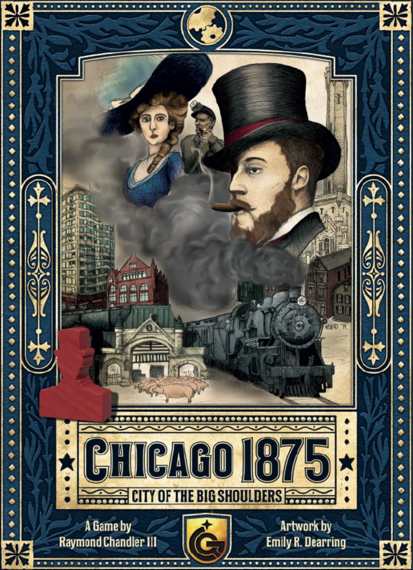 Jaquette de Chicago 1875: City of the Big Shoulders