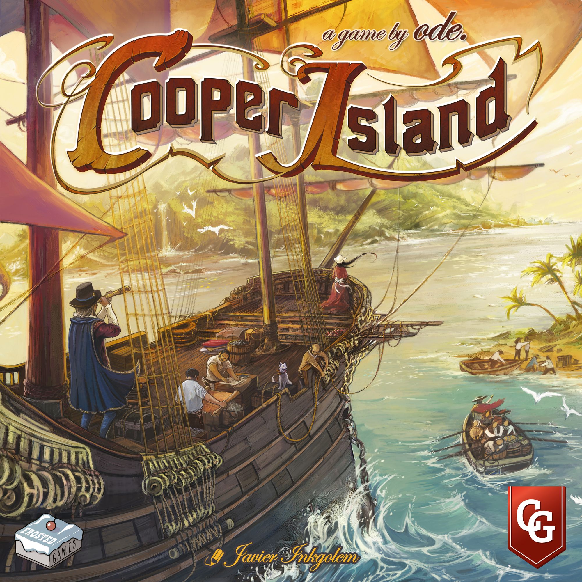 Jaquette de Cooper Island