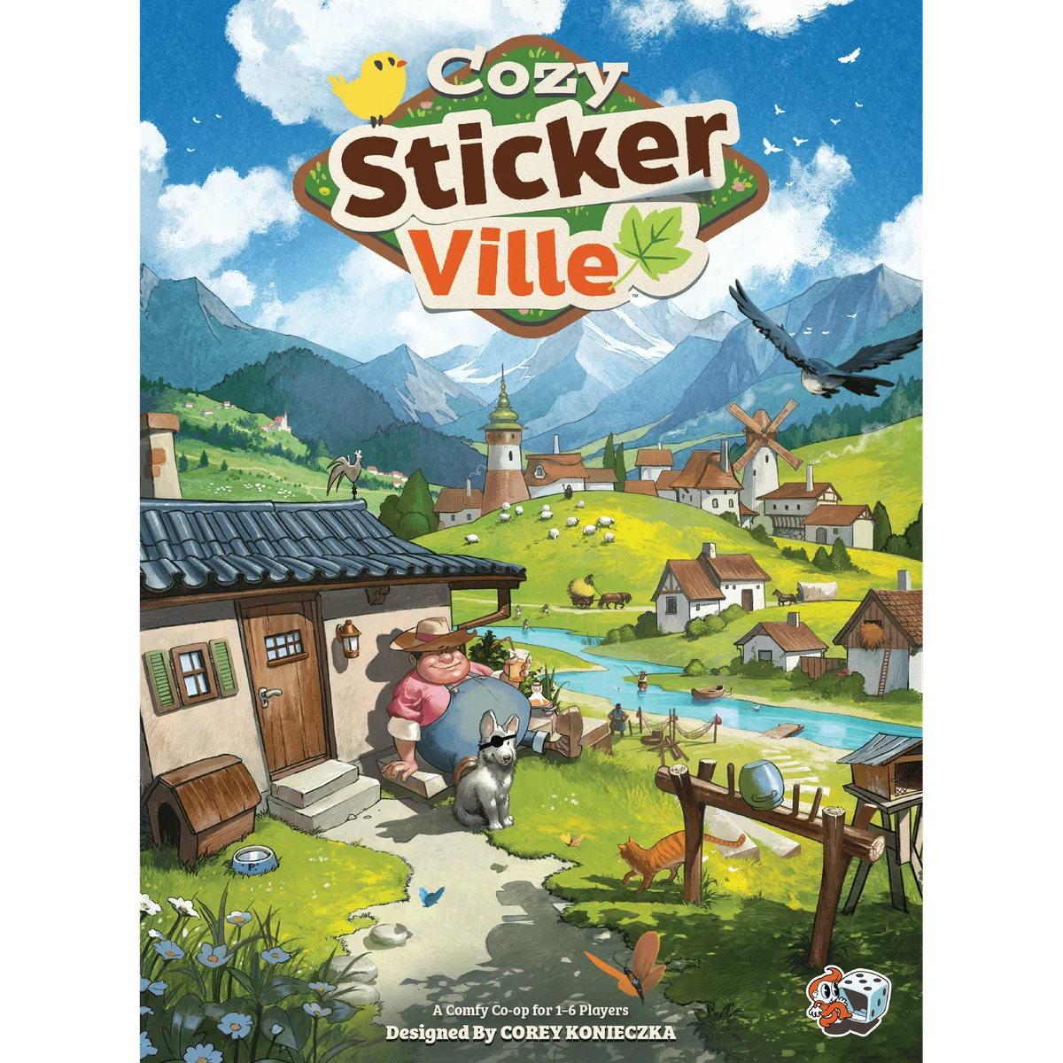 Jaquette de Cozy Stickerville