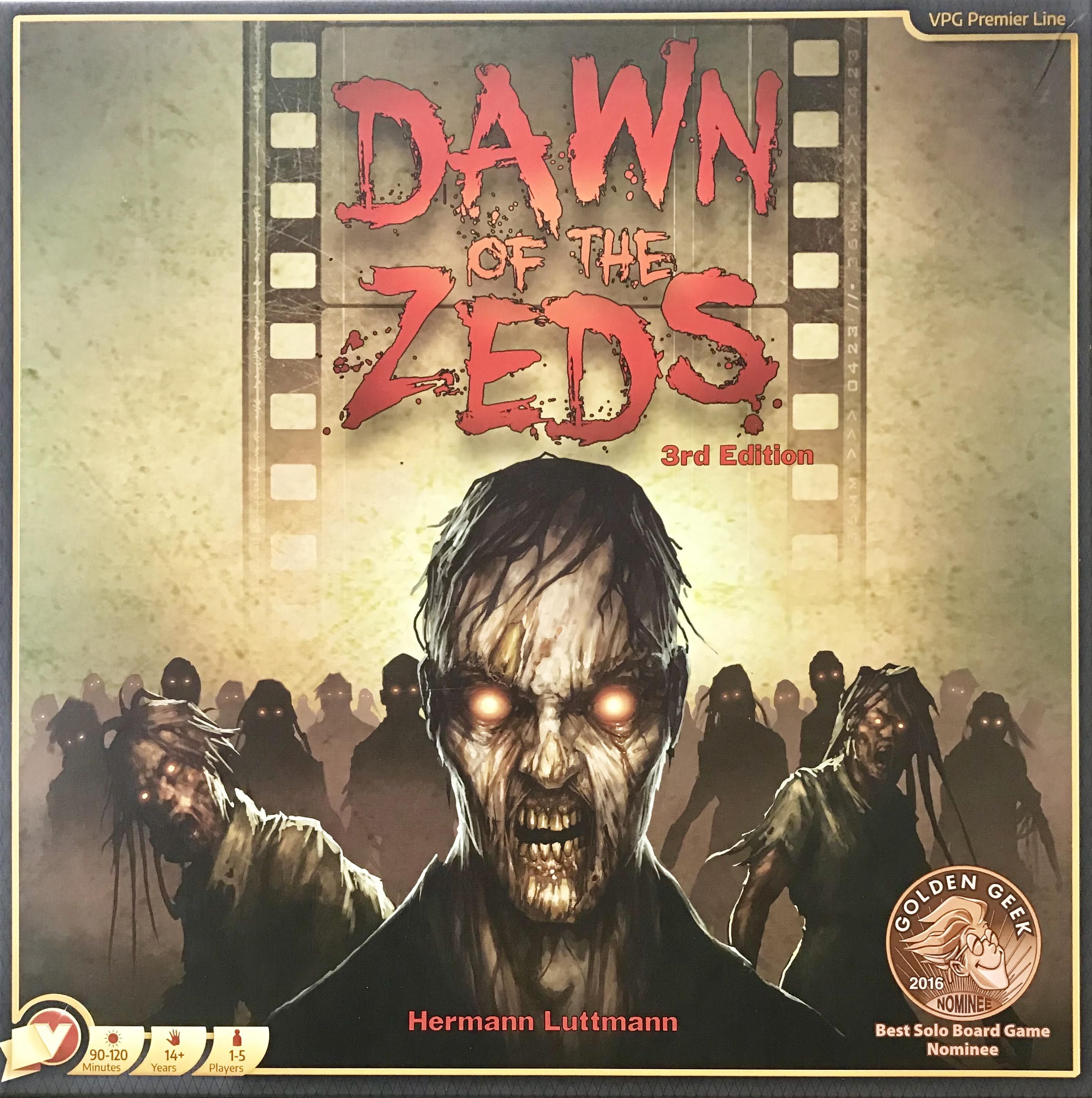 Jaquette de Dawn of the Zeds (Third Edition)