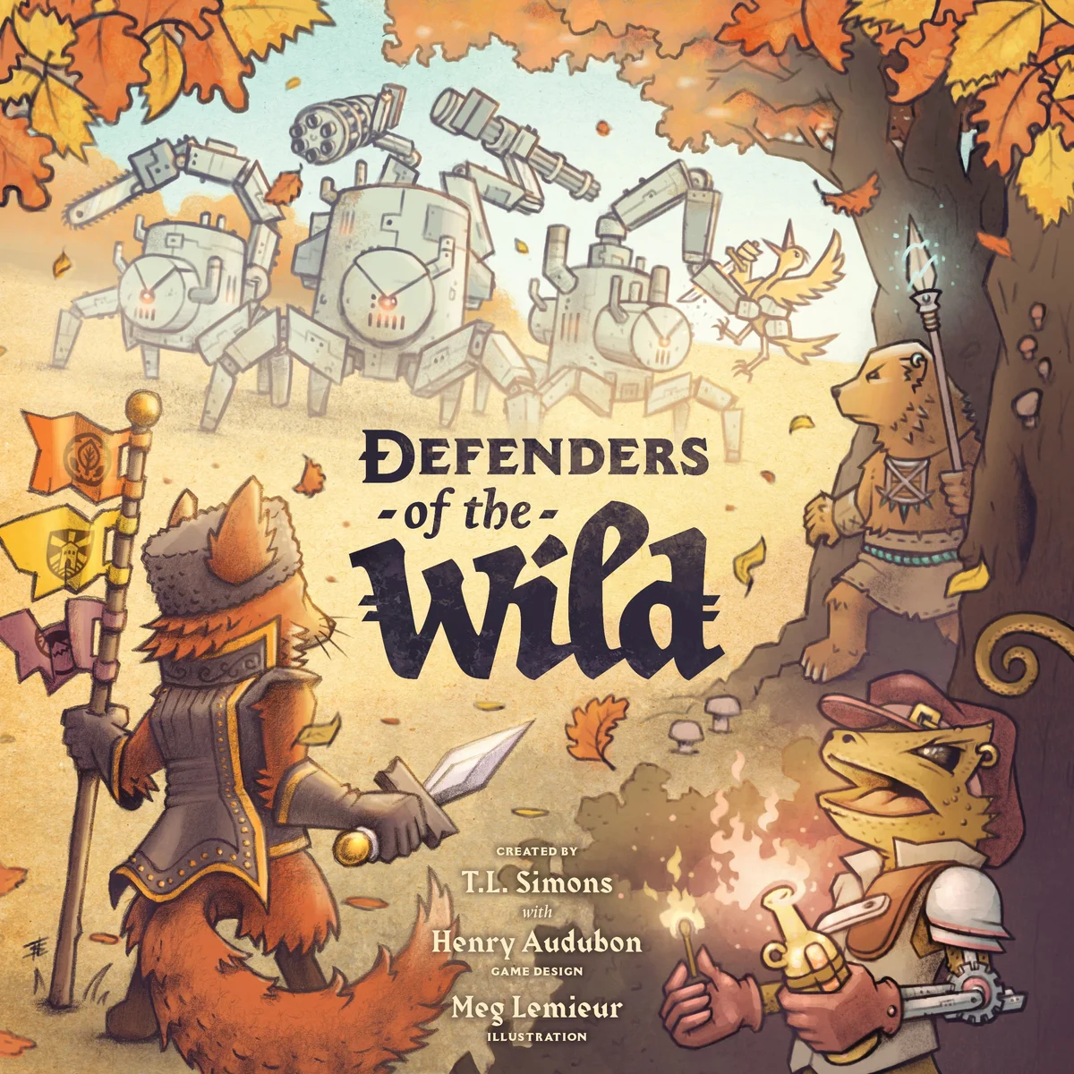 Jaquette de Defenders of the Wild