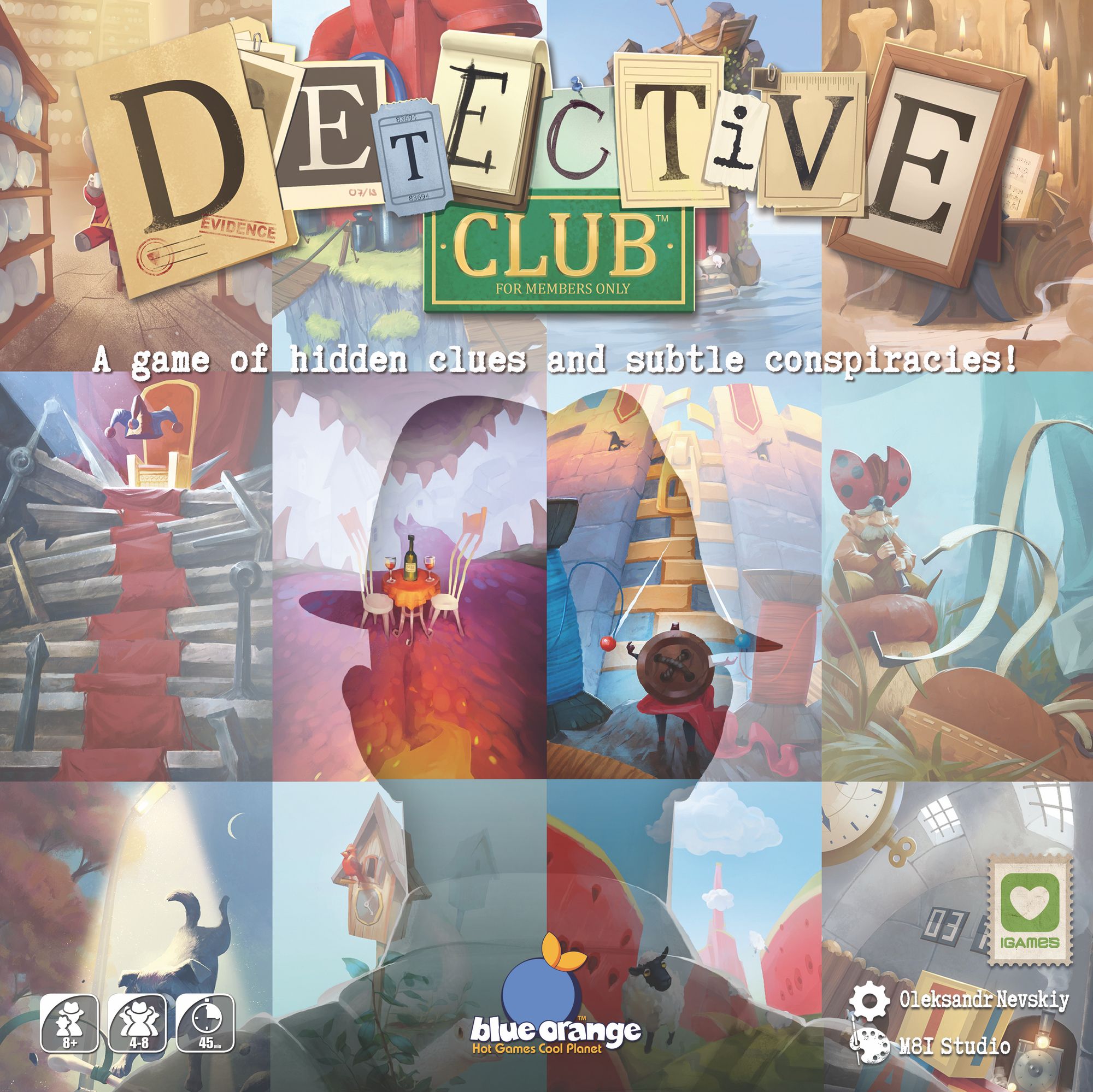 Jaquette de Detective Club