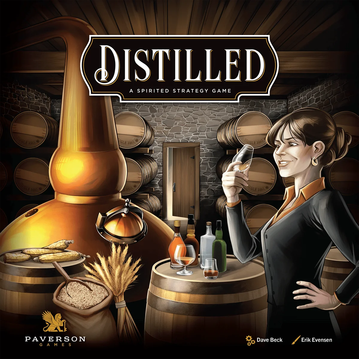 Jaquette de Distilled