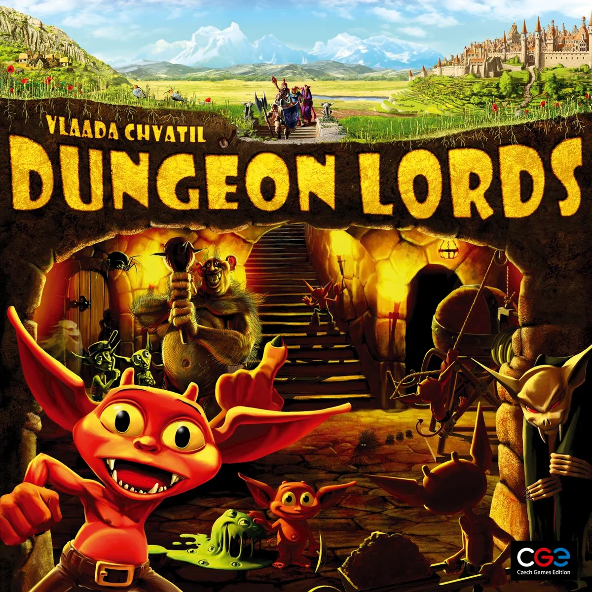 Jaquette de Dungeon Lords
