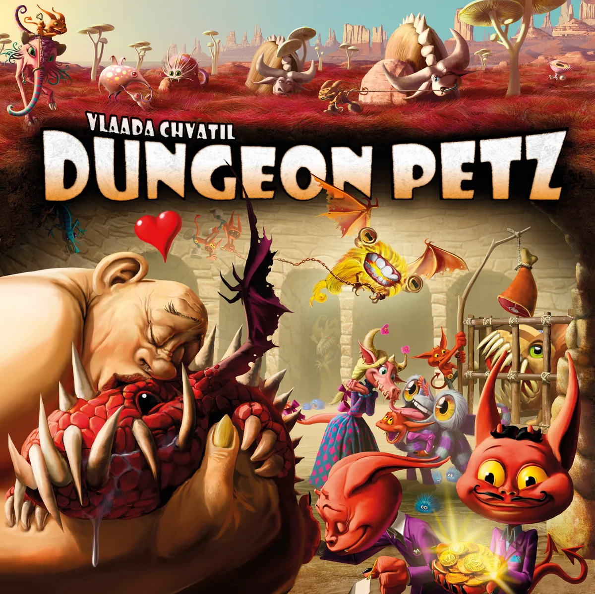 Jaquette de Dungeon Petz