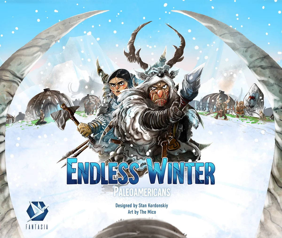Jaquette de Endless Winter: Paleoamericans