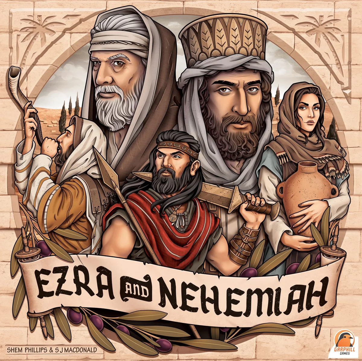 Jaquette de Esdras et Néhémie