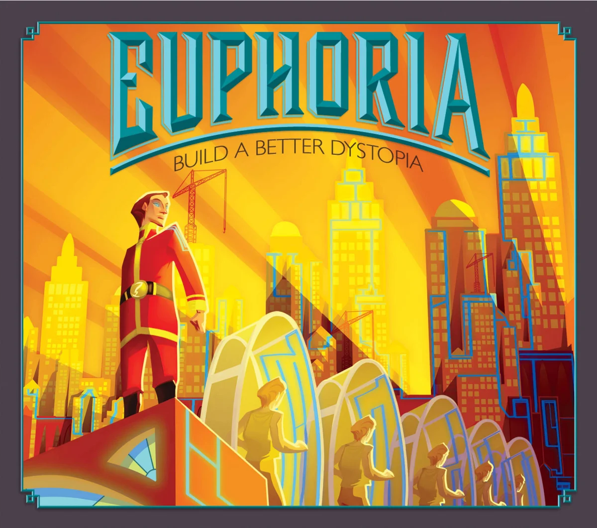 Jaquette de Euphoria: Construisez une Meilleure Dystopie