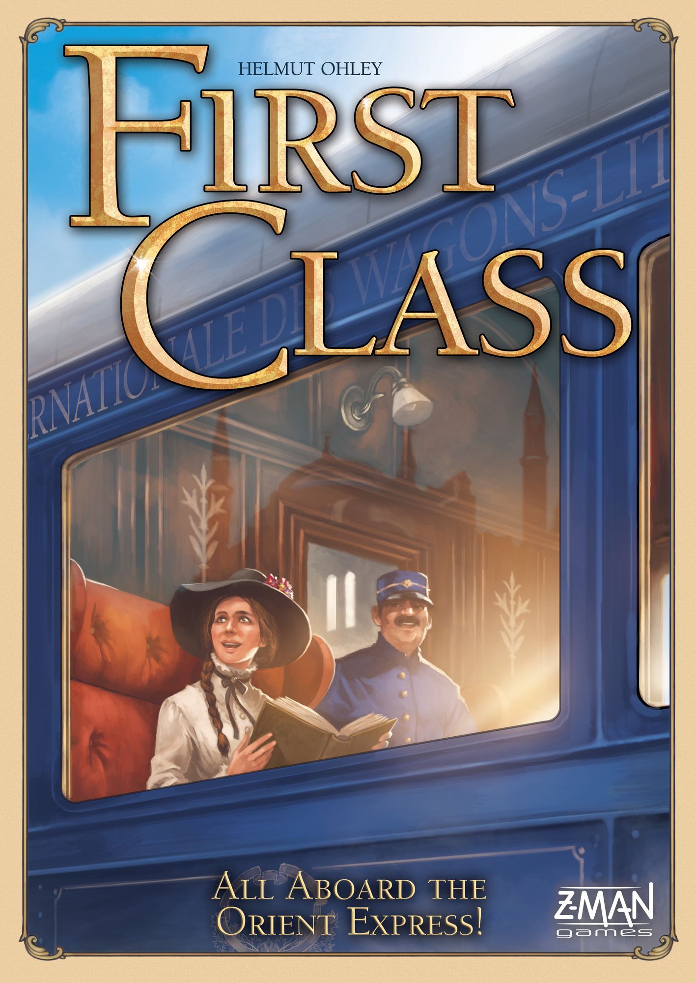 Jaquette de First Class: Spanning en intrige in de Oriënt Express