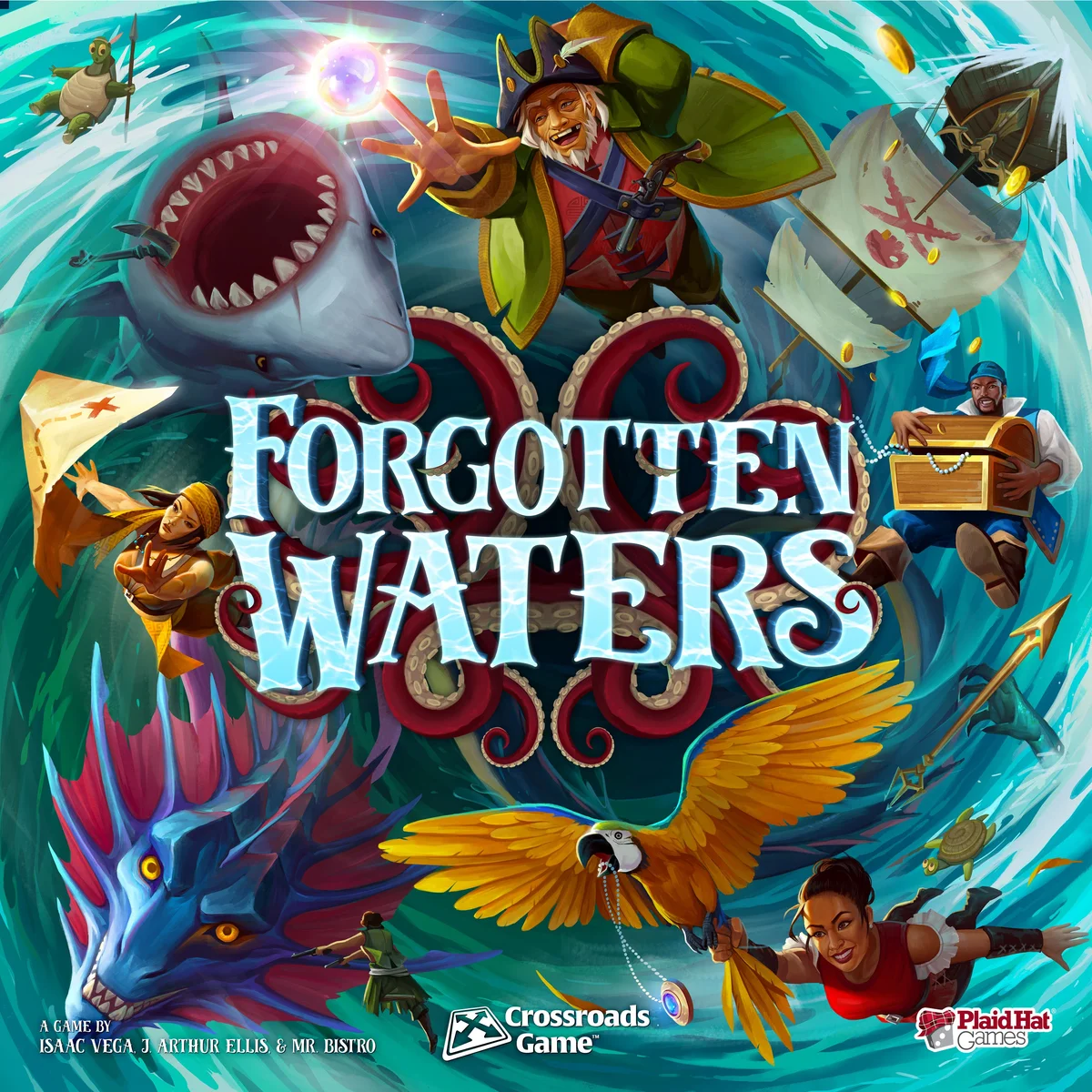 Jaquette de Forgotten Waters