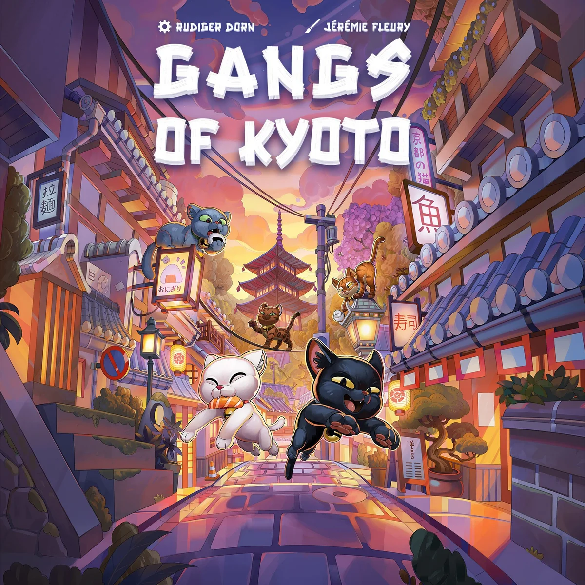 Jaquette de Gangs of Kyoto