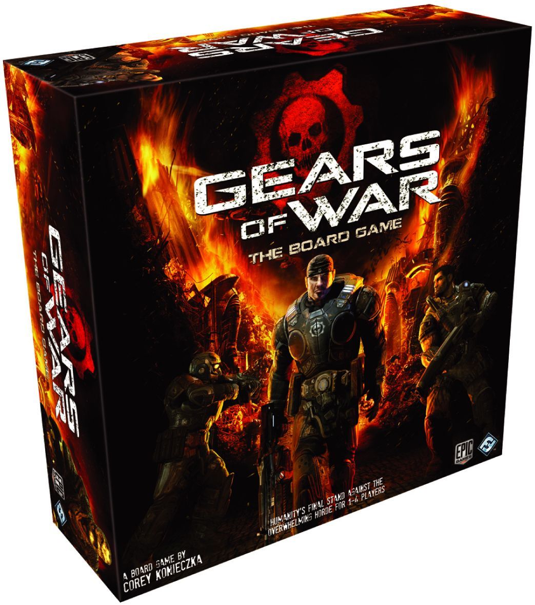 Jaquette de Gears of War: El Juego de Tablero