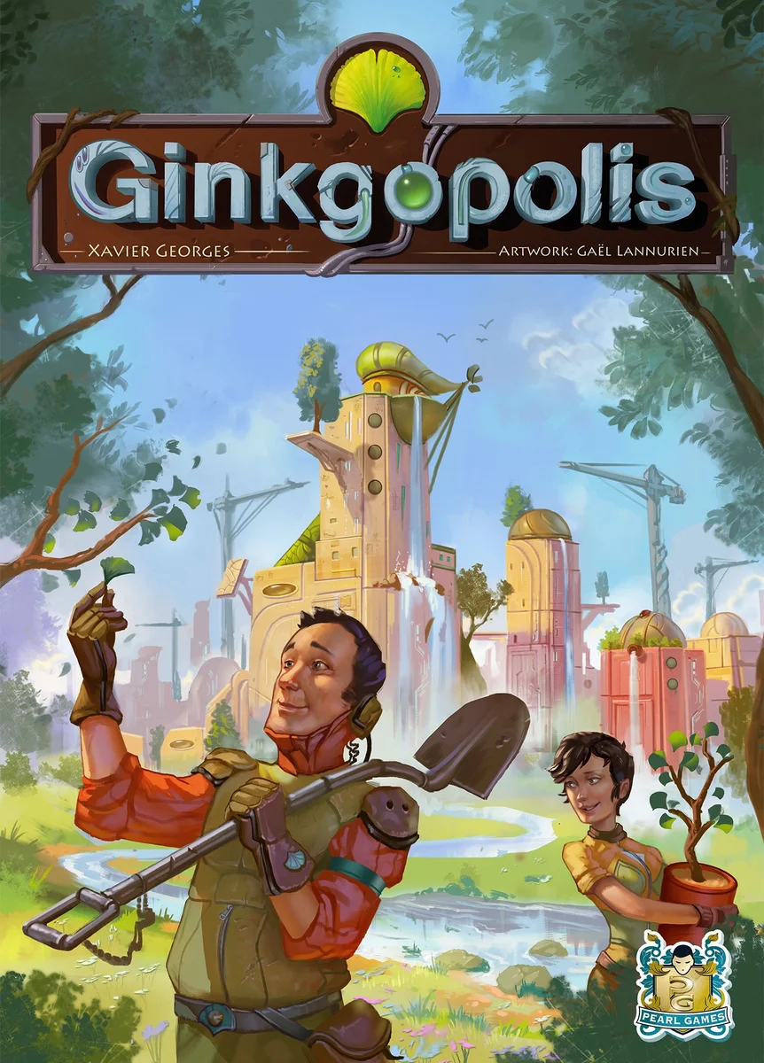Jaquette de Ginkgopolis