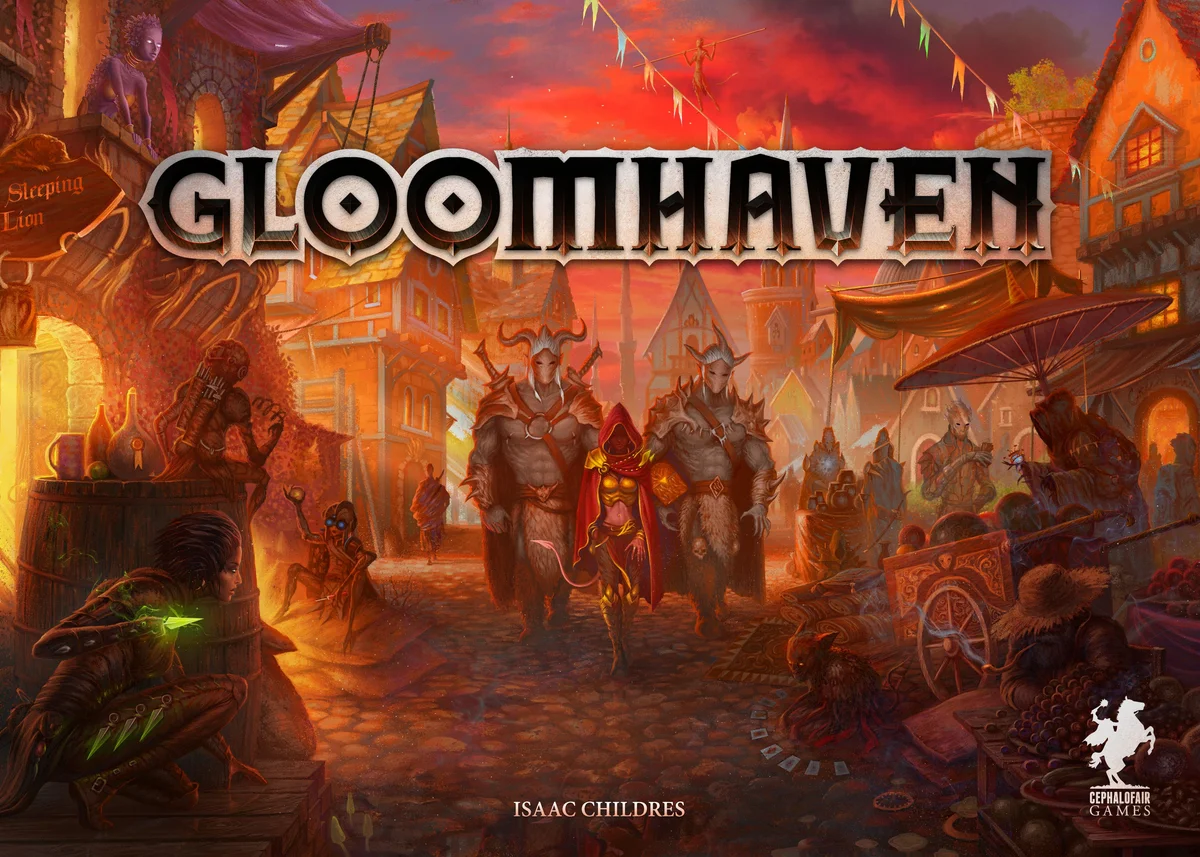 Jaquette de Gloomhaven