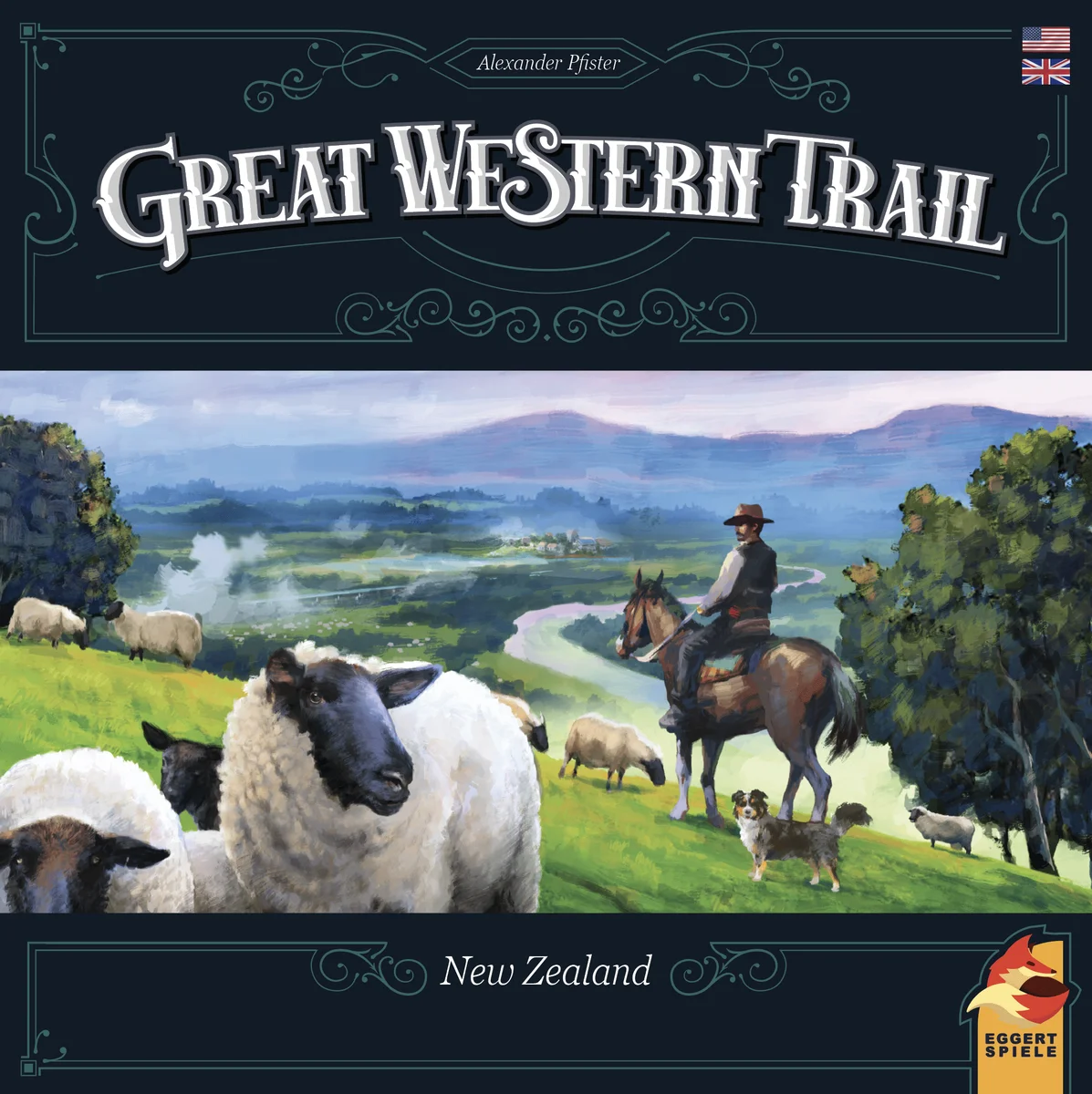 Jaquette de Great Western Trail: Nouvelle-Zélande