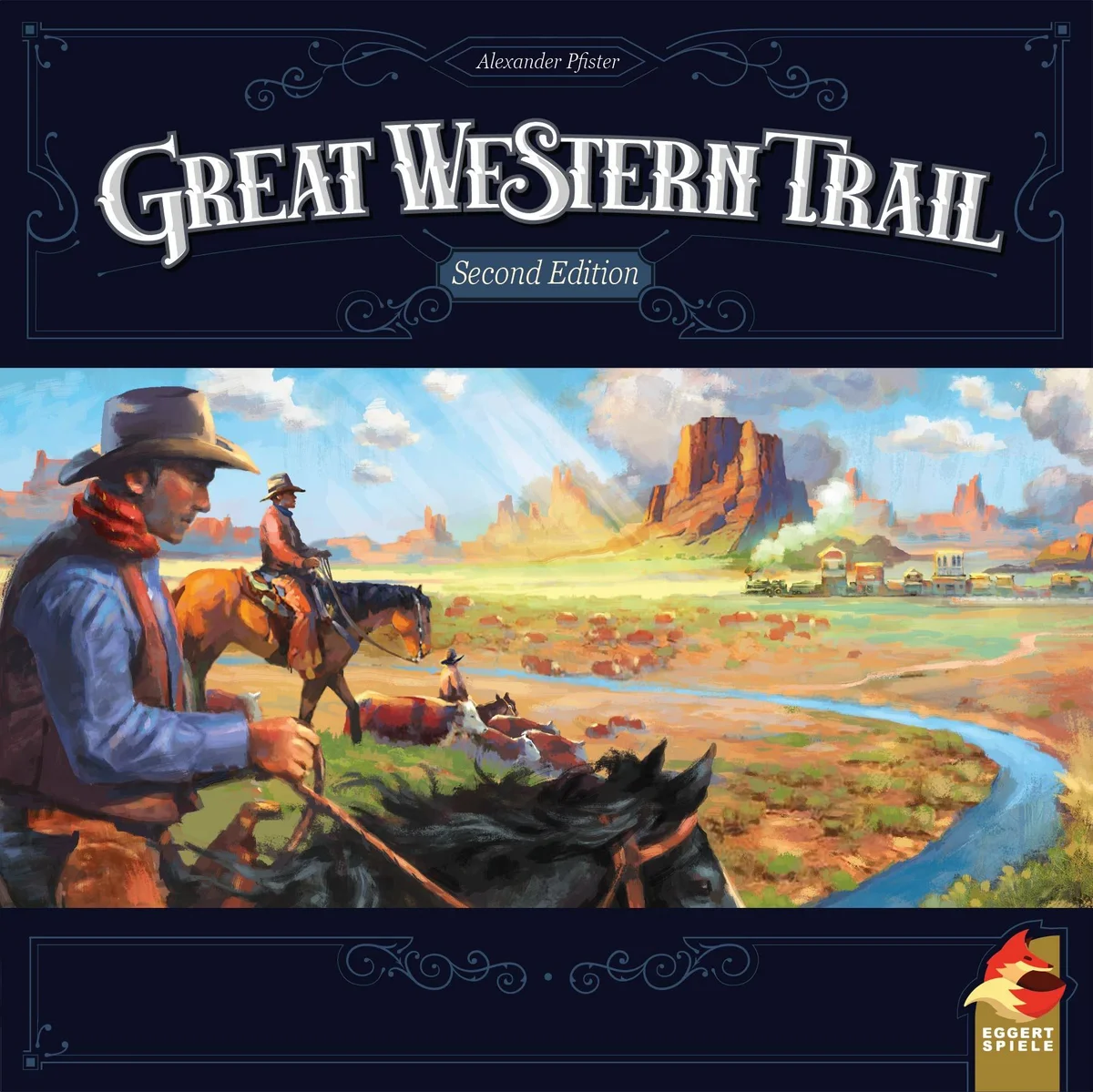 Jaquette de Great Western Trail: Second Edition