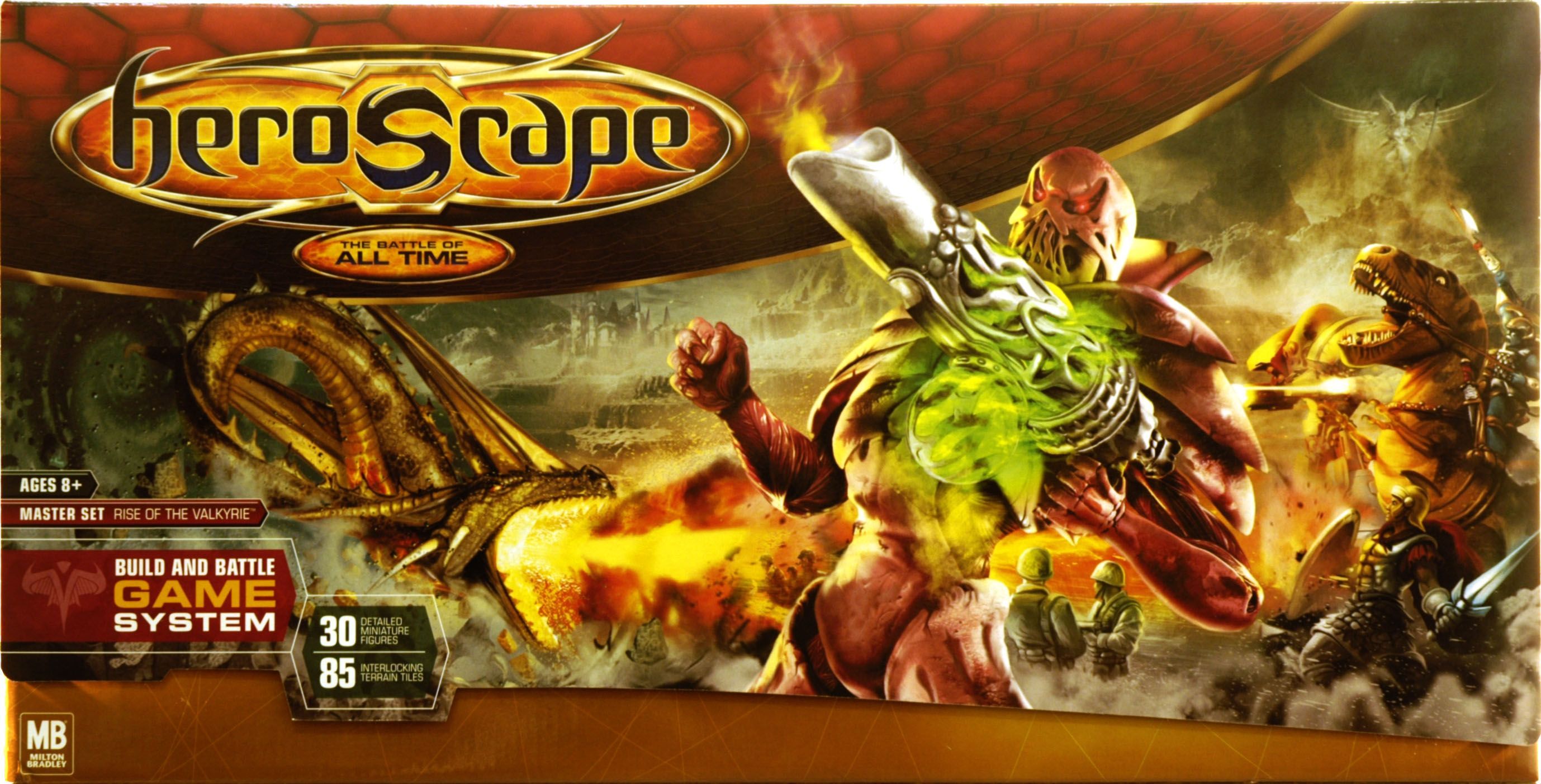 Jaquette de Heroscape Meesterset: Opkomst van de Walkyrie