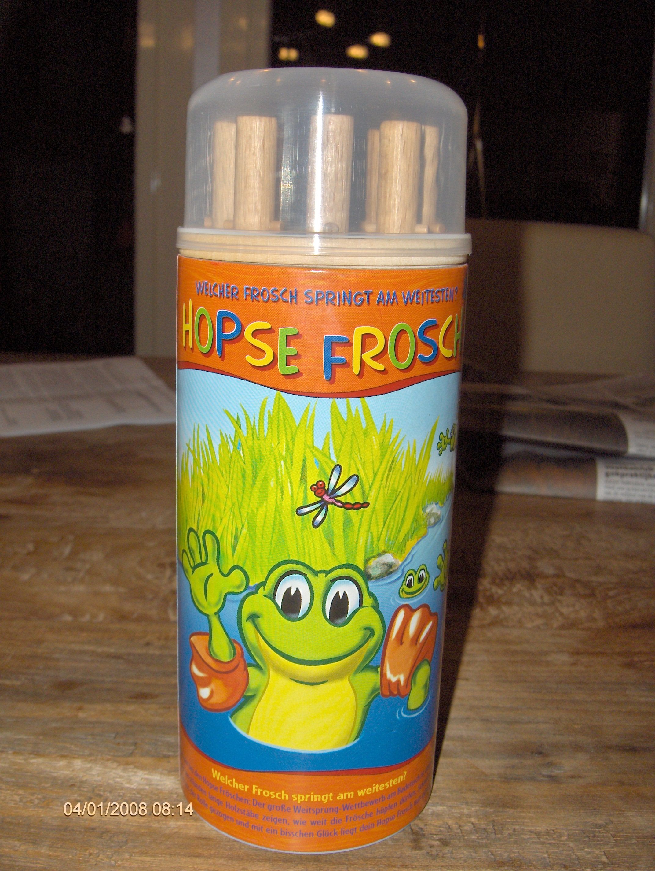 Jaquette de Hopse Frosch