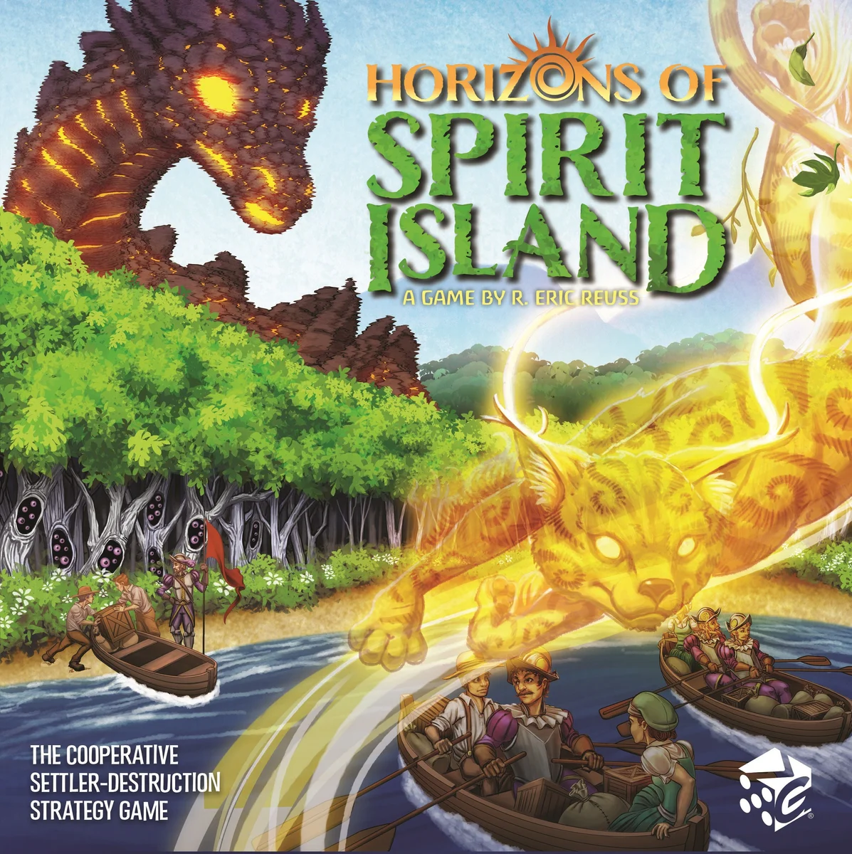 Jaquette de Horizons de Spirit Island