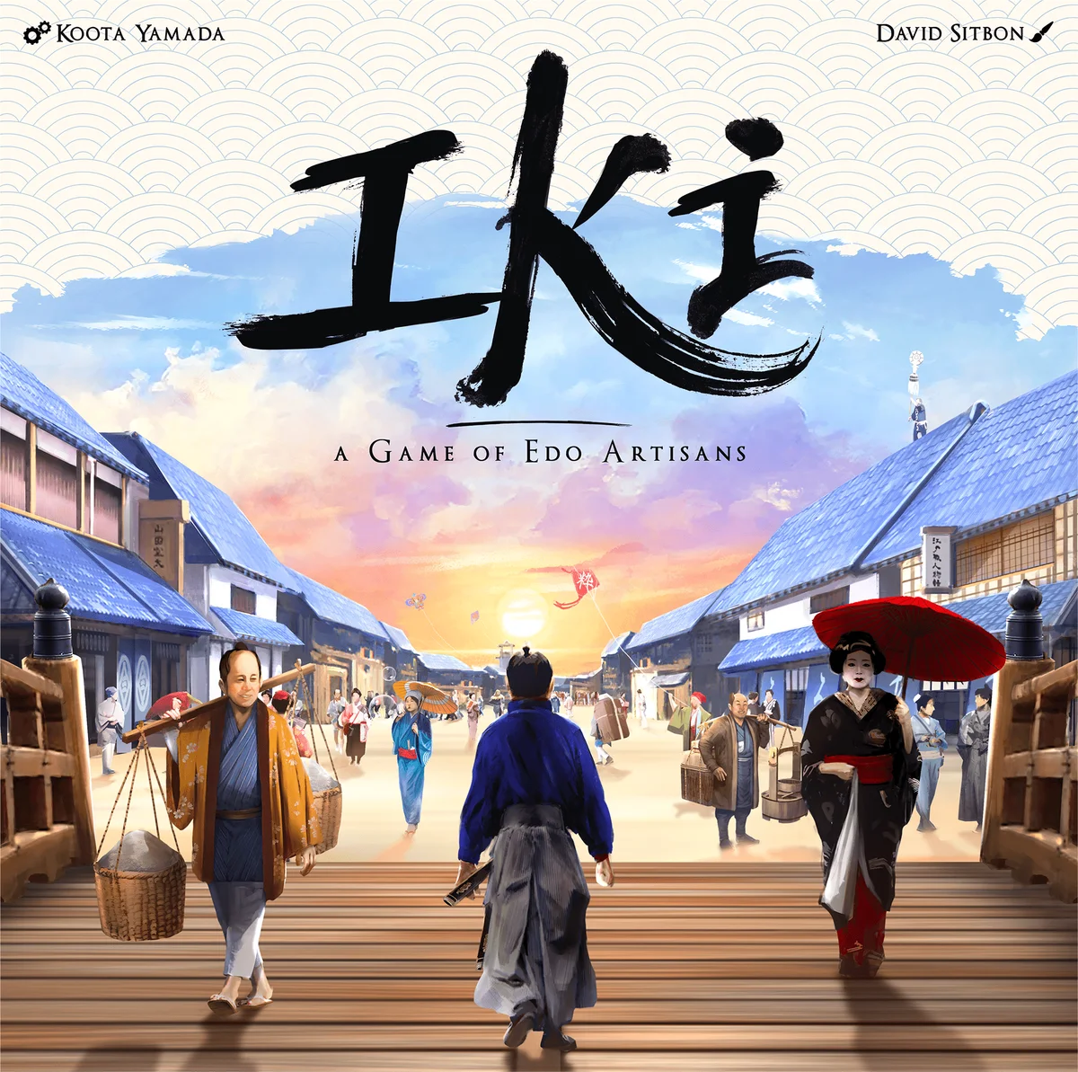 Jaquette de IKI: El juego de los artesanos de Edo