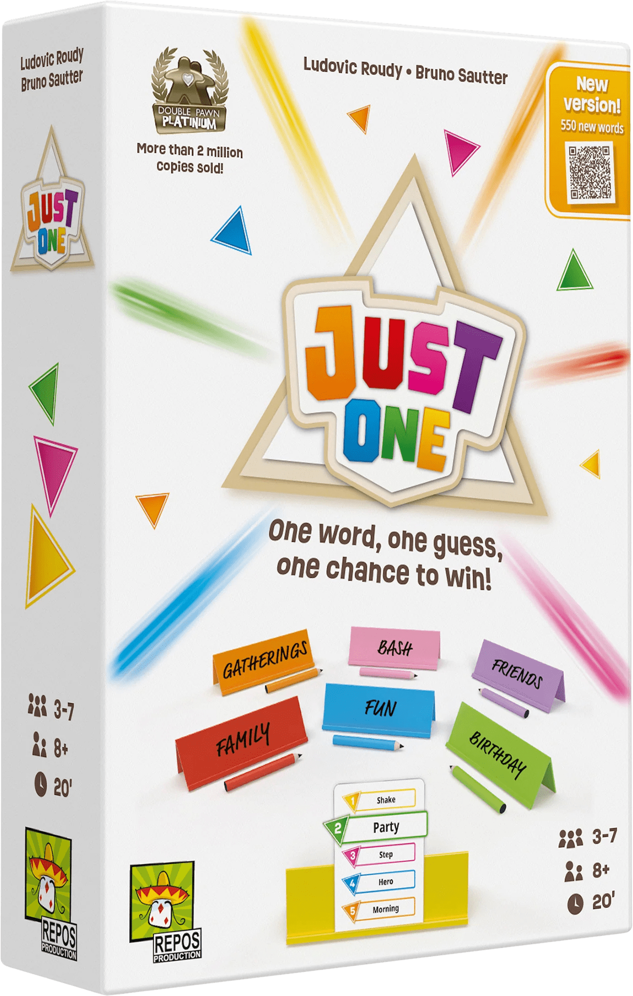 Jaquette de Just One: Nouvelle Version