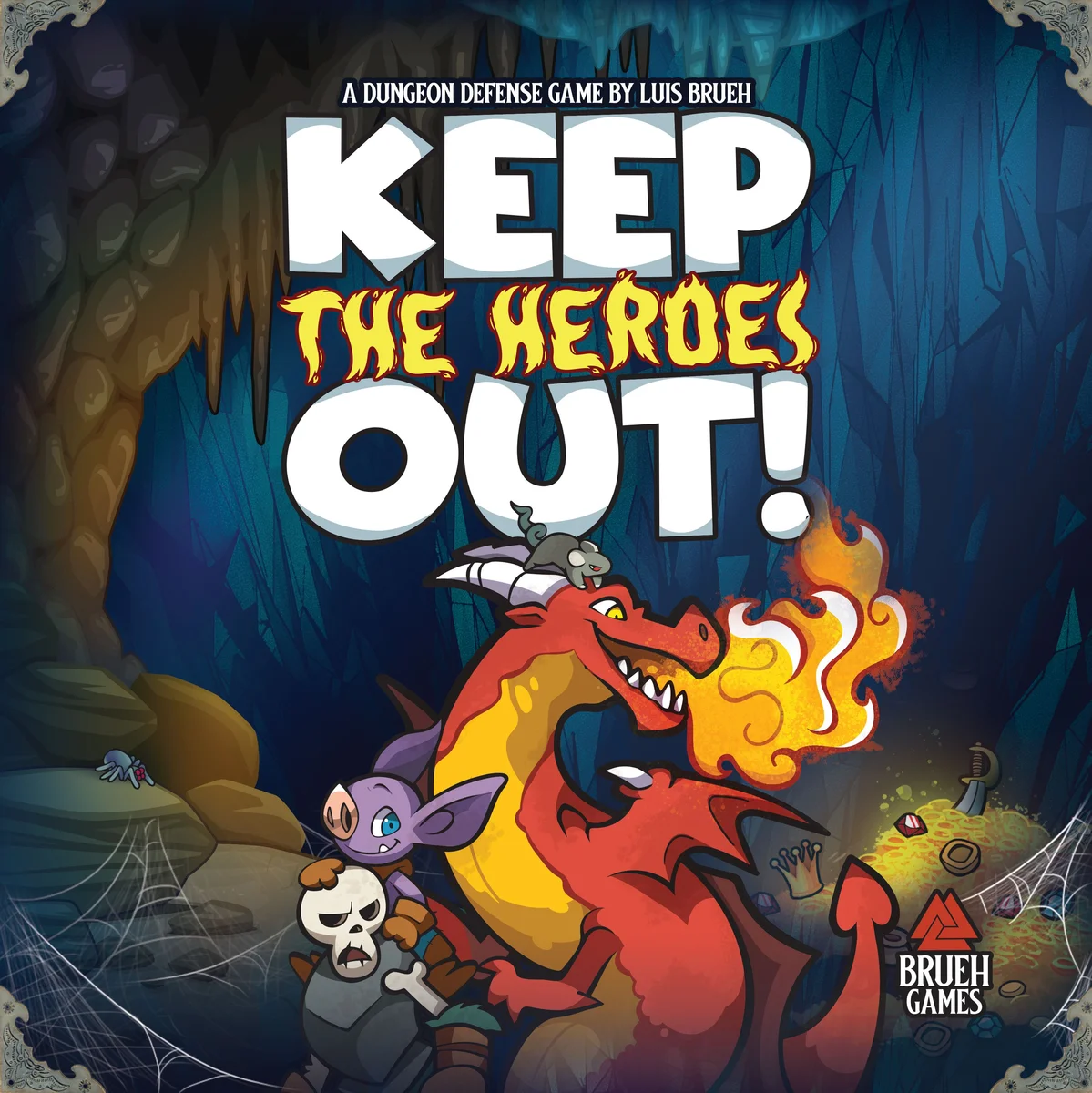Jaquette de Keep the Heroes Out!