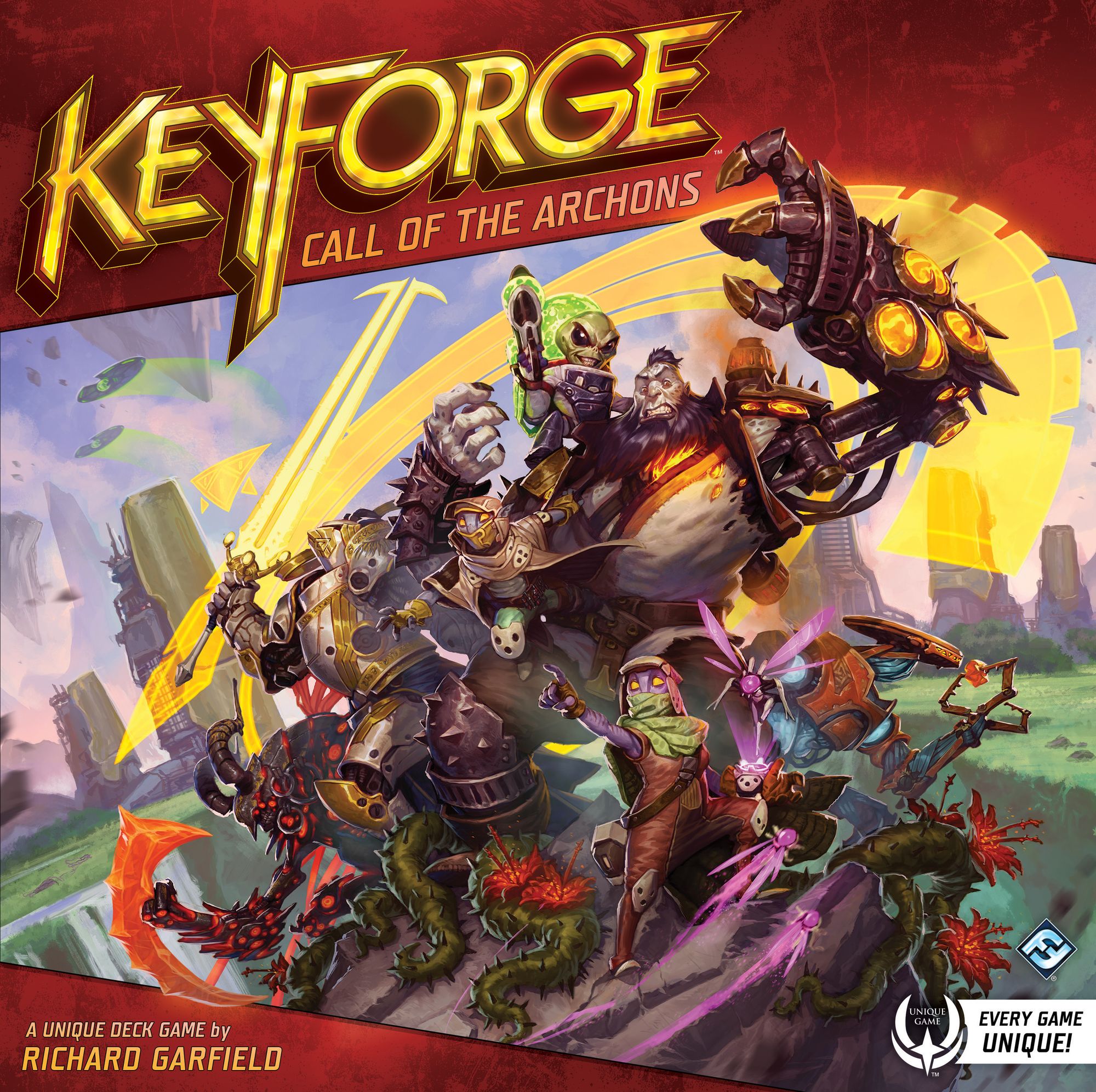 Jaquette de KeyForge: L'Appel des Archontes