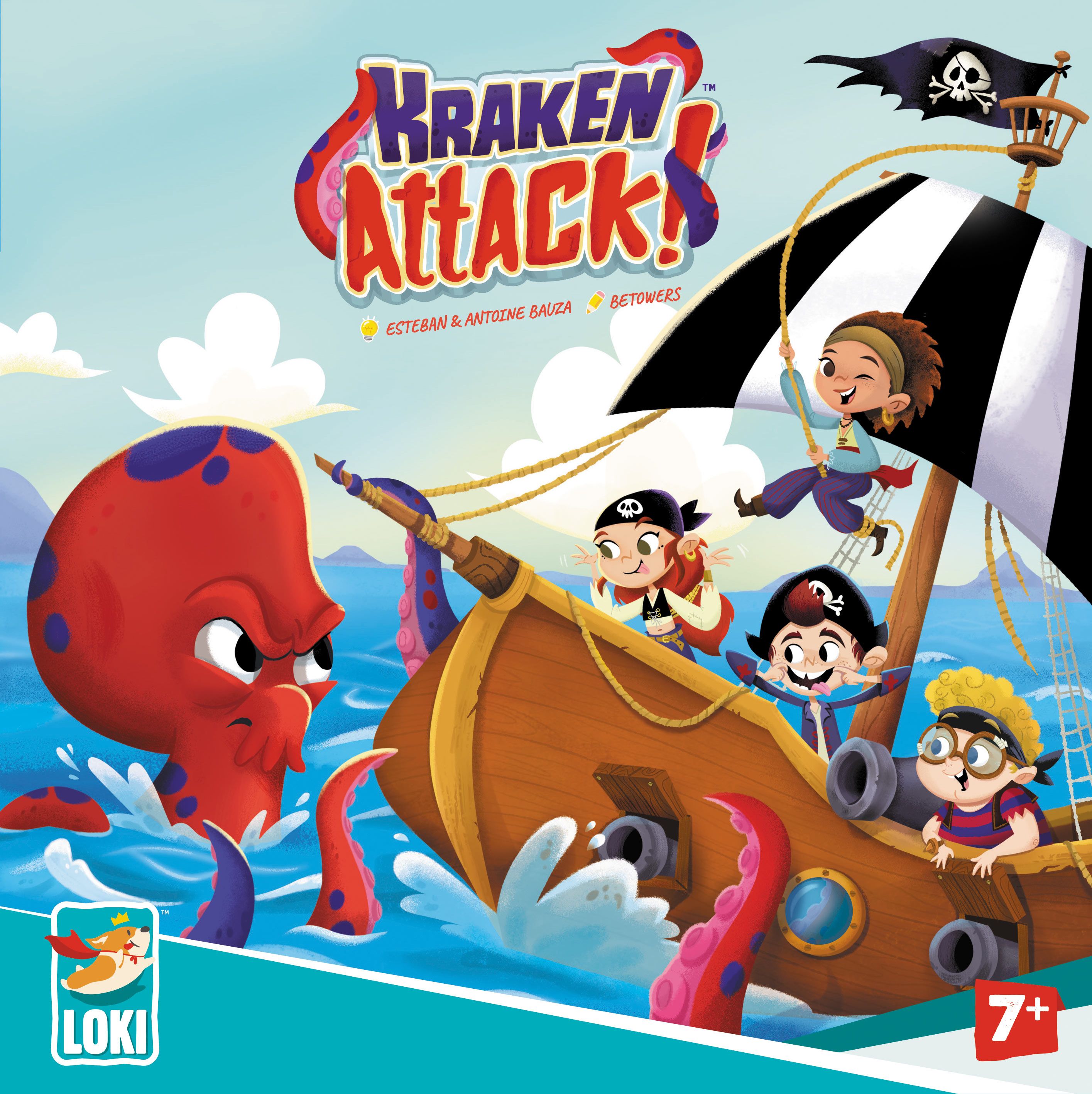 Jaquette de Kraken Attack!