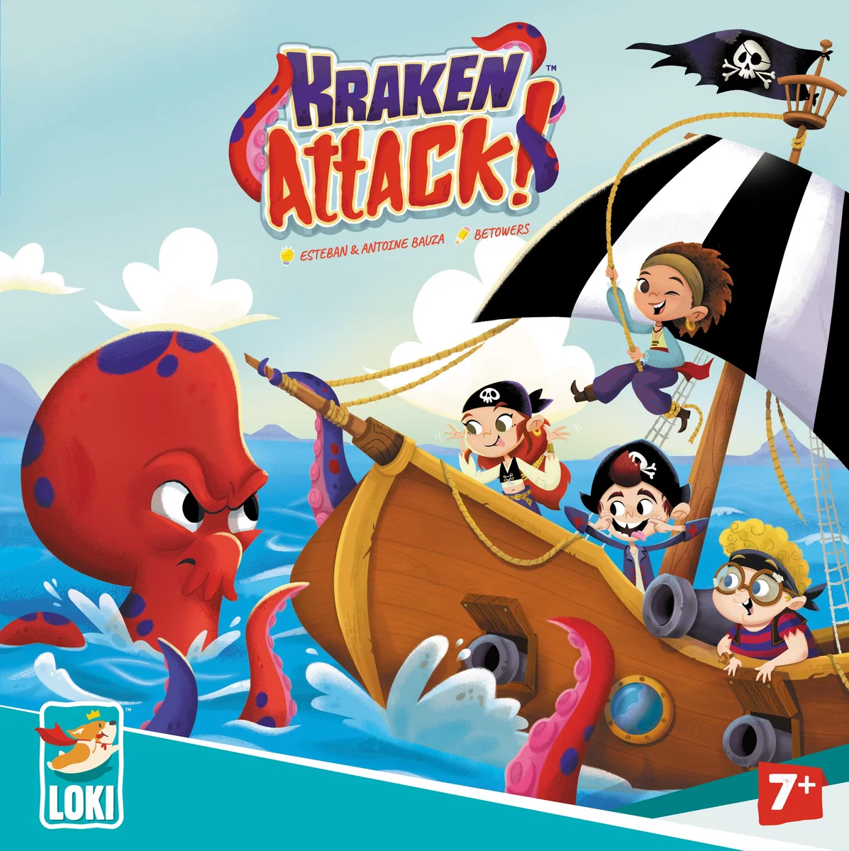 Jaquette de Kraken Attack!