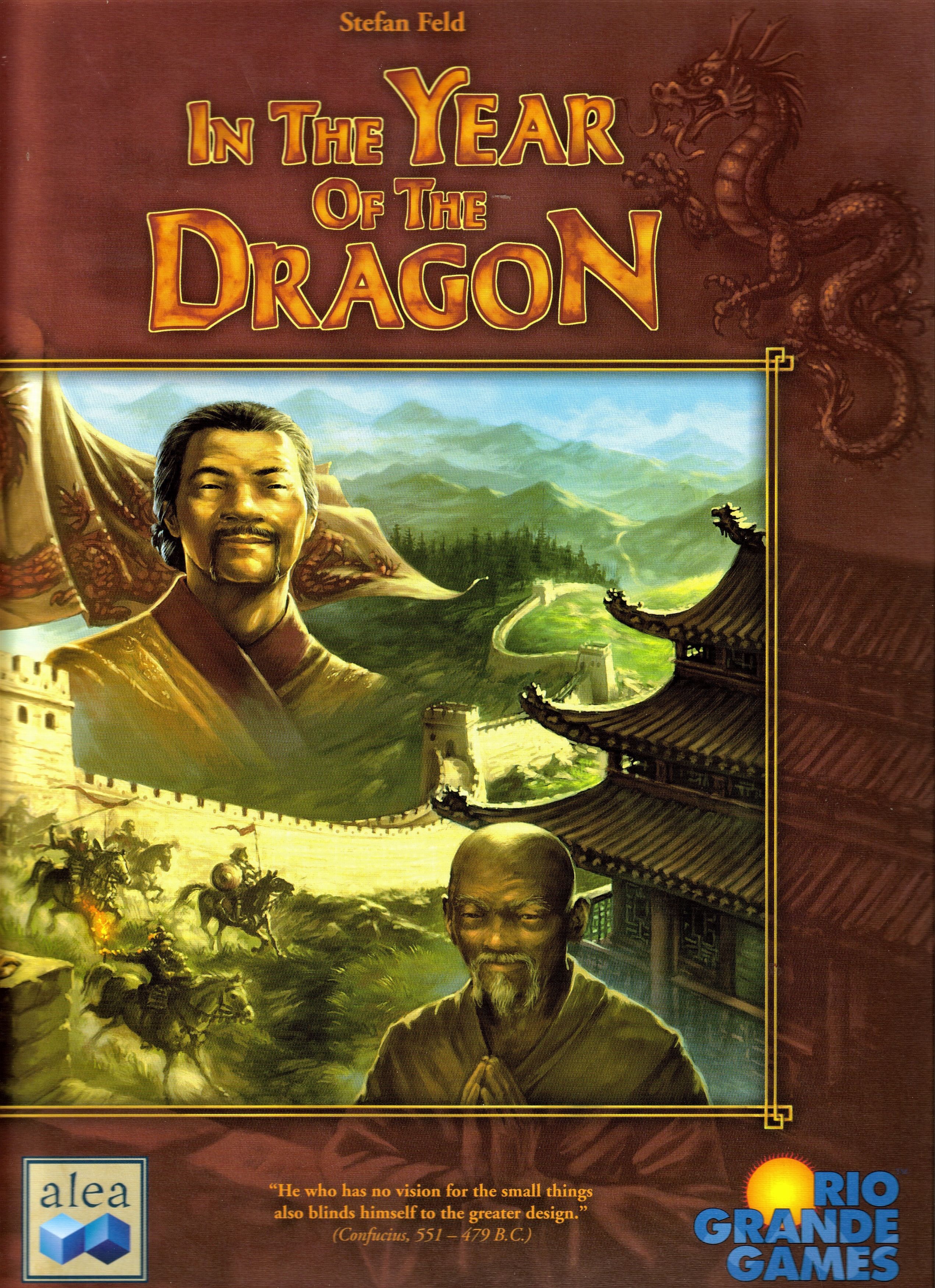 Jaquette de L'Année du Dragon