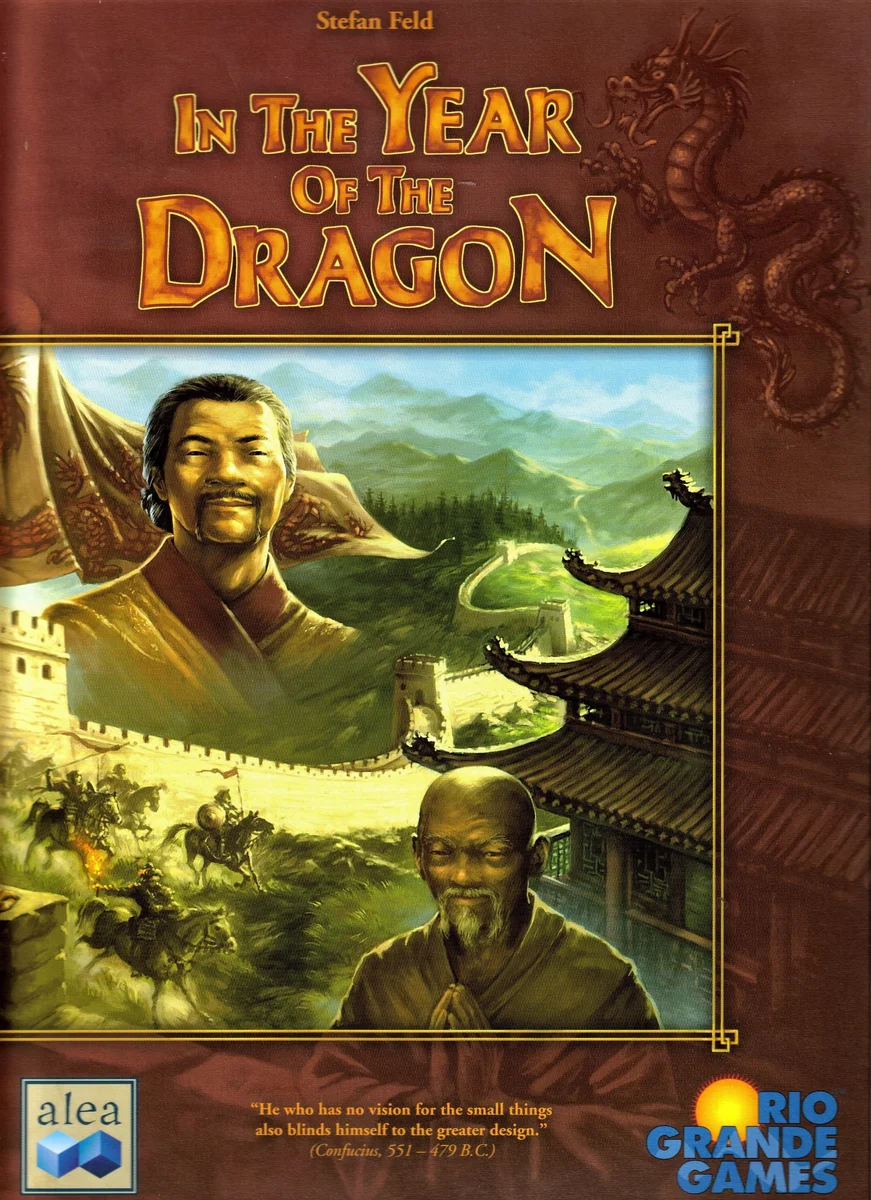 Jaquette de L'Année du Dragon