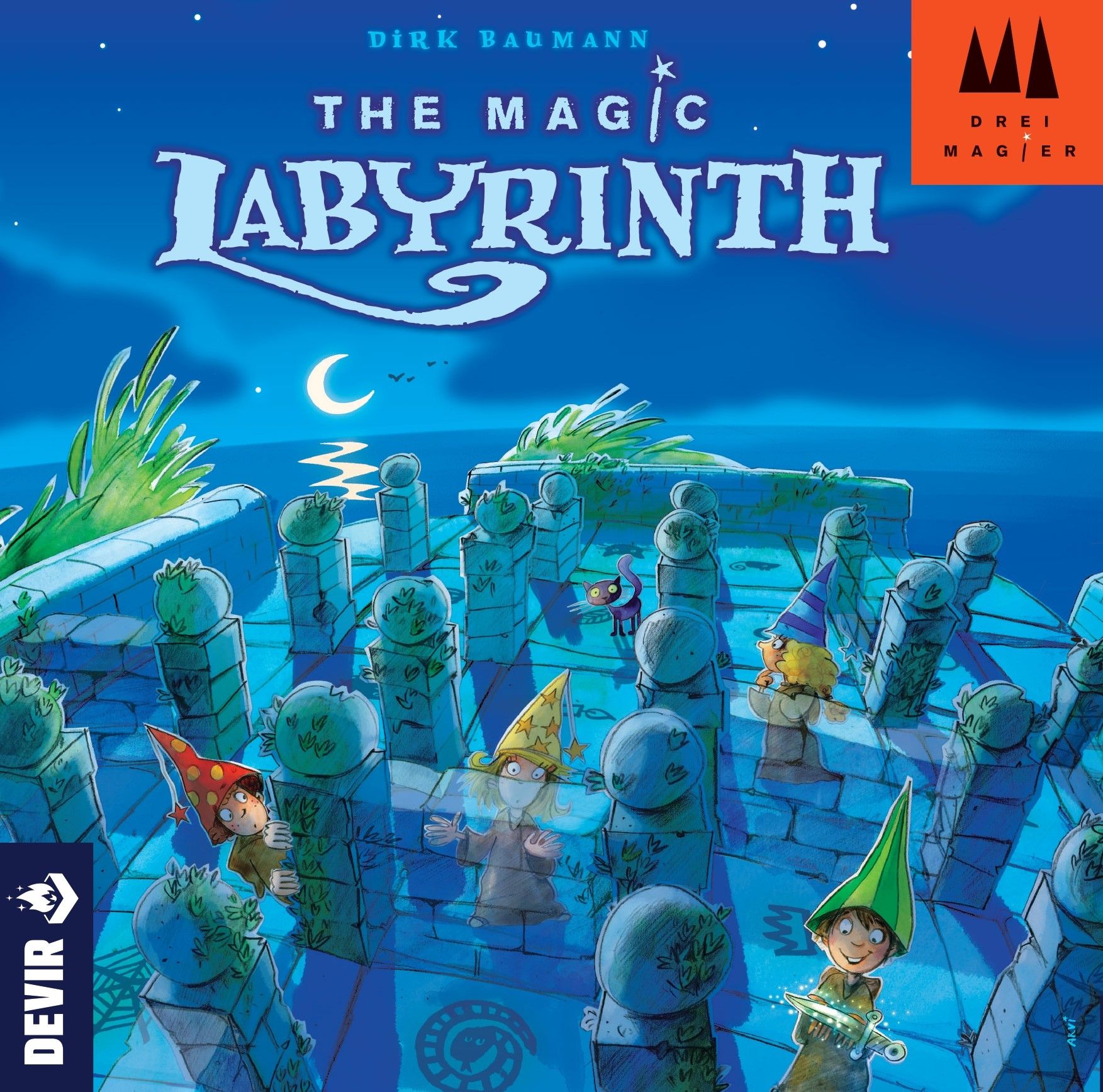 Jaquette de Le Labyrinthe magique