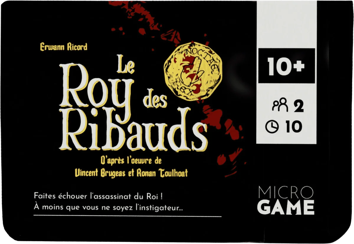 Jaquette de Le Roy des Ribauds
