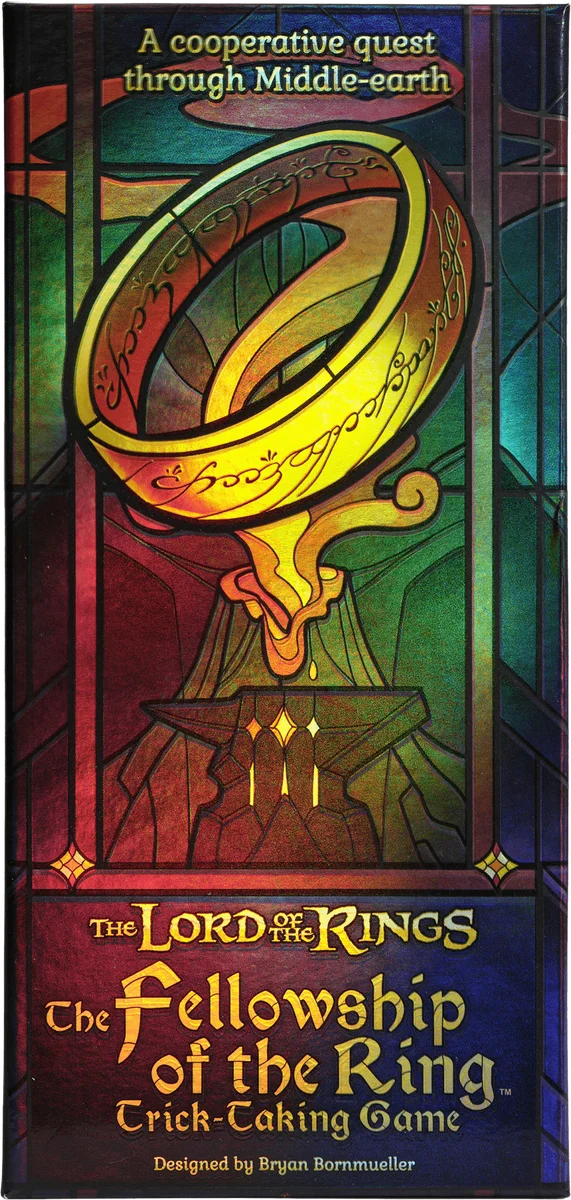 Jaquette de Le Seigneur des Anneaux: La Communauté de l'Anneau, Le jeu de plis coopératif