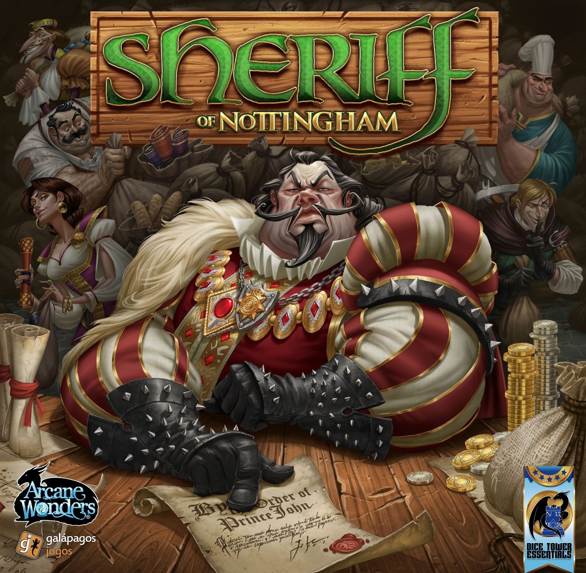 Jaquette de Le Sheriff de Notthingam