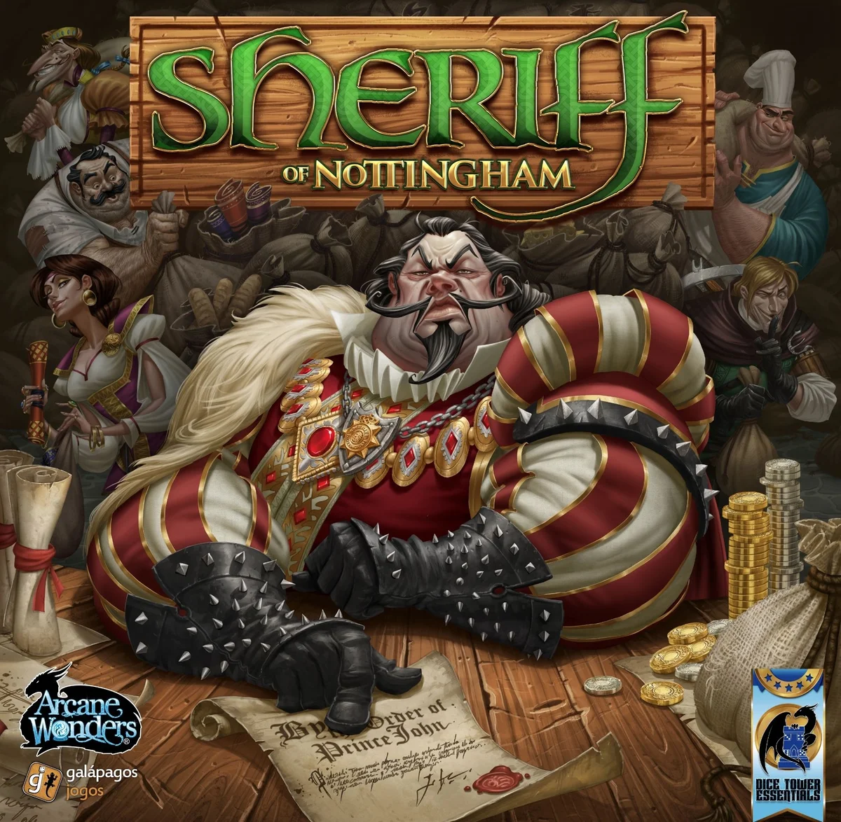Jaquette de Le Sheriff de Notthingam